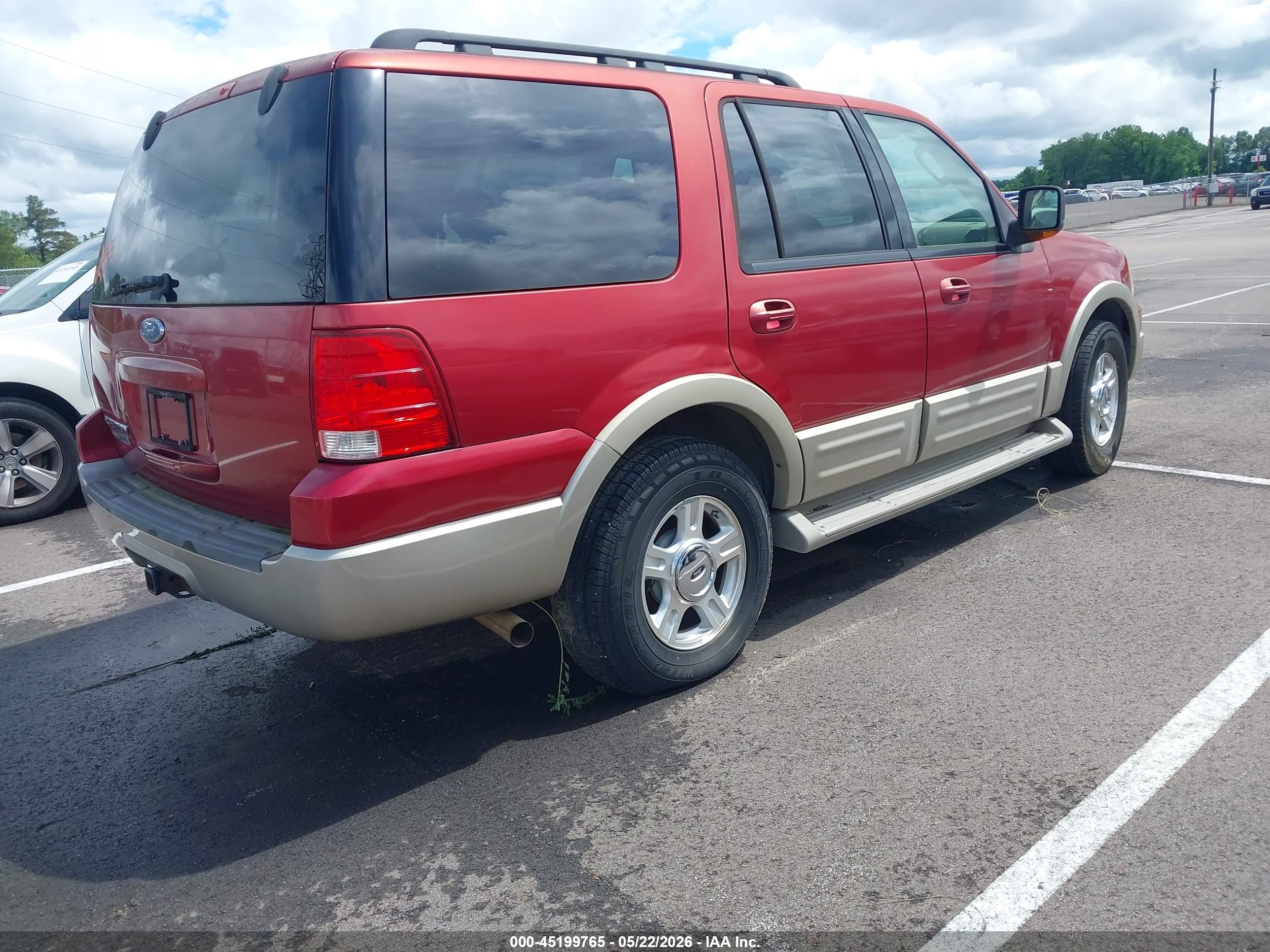 2005 Ford Expedition Eddie Bauer/king Ranch Maroon vin: 1FMPU17535LA22196