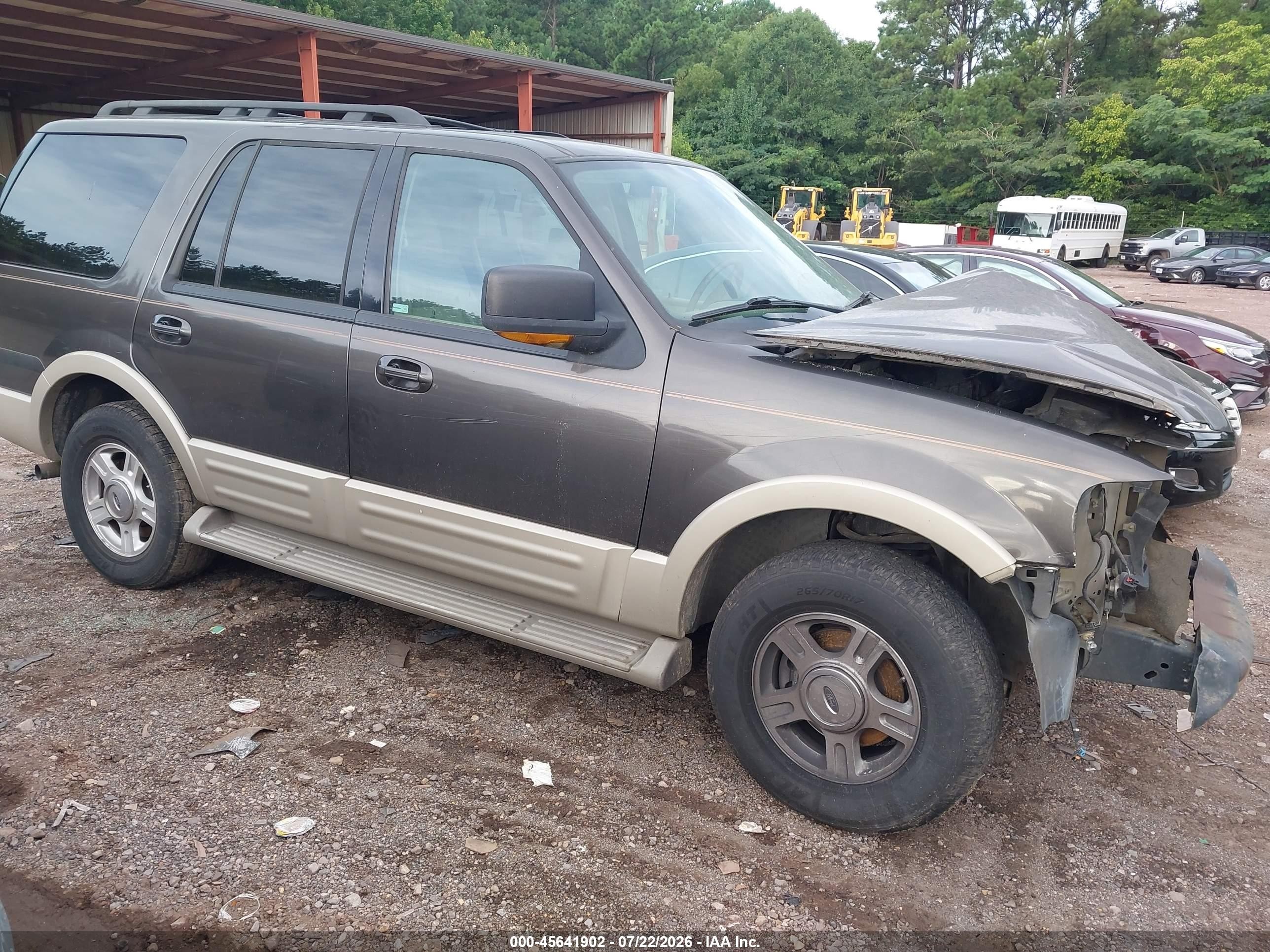 2005 Ford Expedition Eddie Bauer/king Ranch Серый vin: 1FMPU17535LA83290