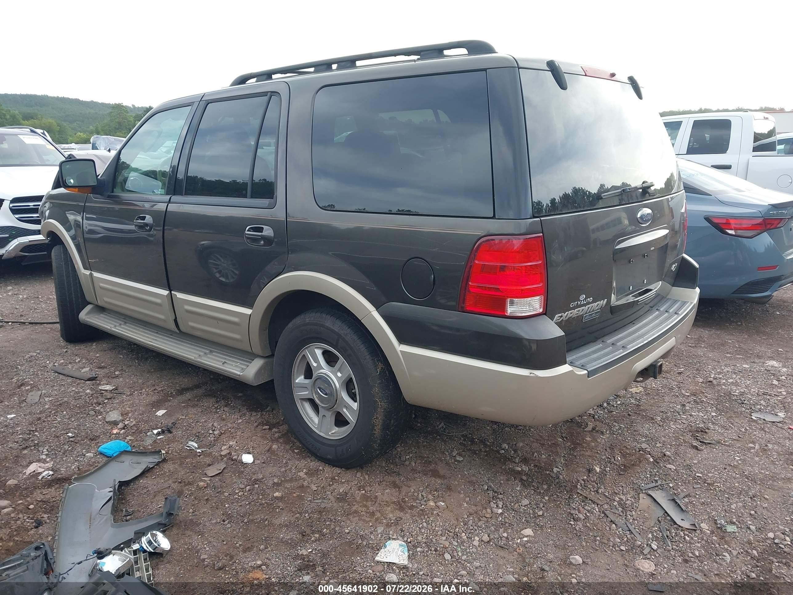 2005 Ford Expedition Eddie Bauer/king Ranch Серый vin: 1FMPU17535LA83290