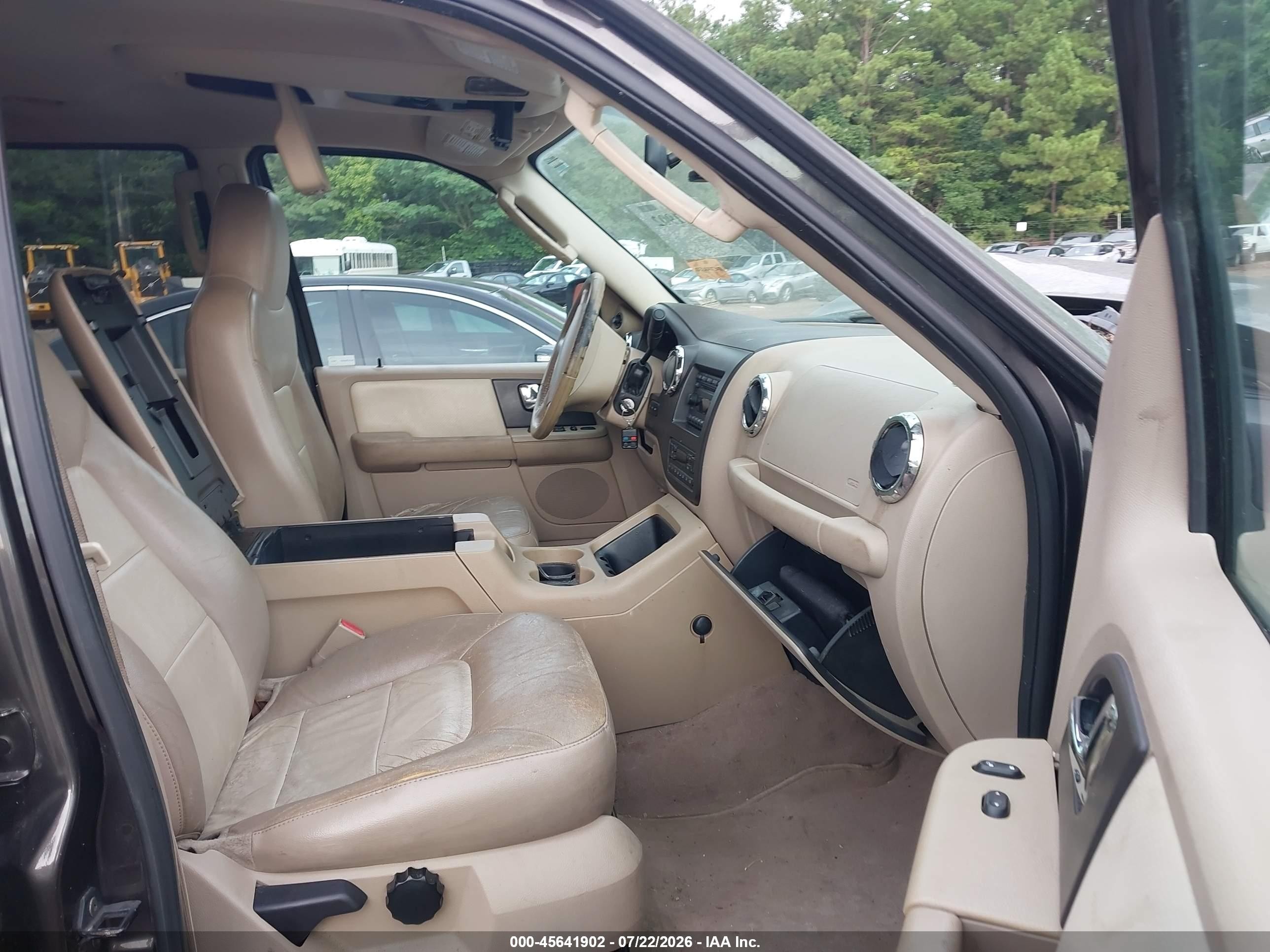 2005 Ford Expedition Eddie Bauer/king Ranch Серый vin: 1FMPU17535LA83290