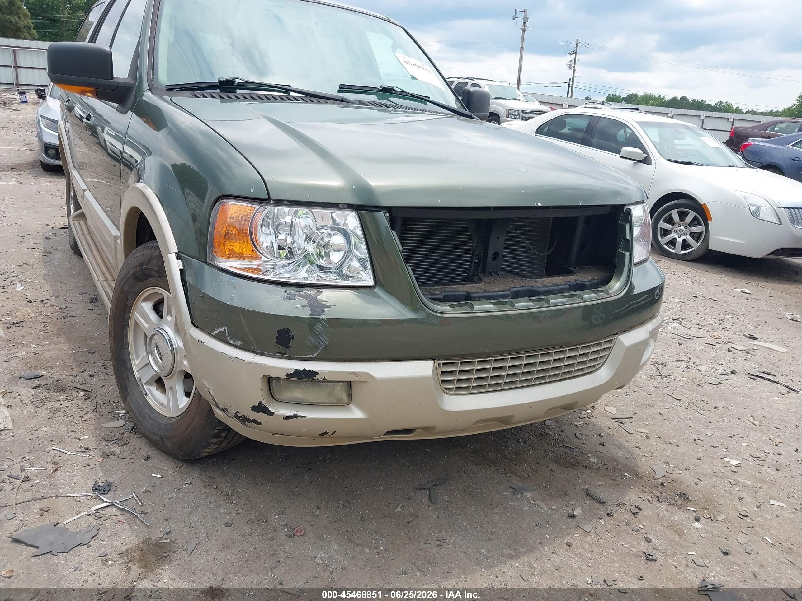 2005 Ford Expedition Eddie Bauer/king Ranch Green vin: 1FMPU17535LA88506