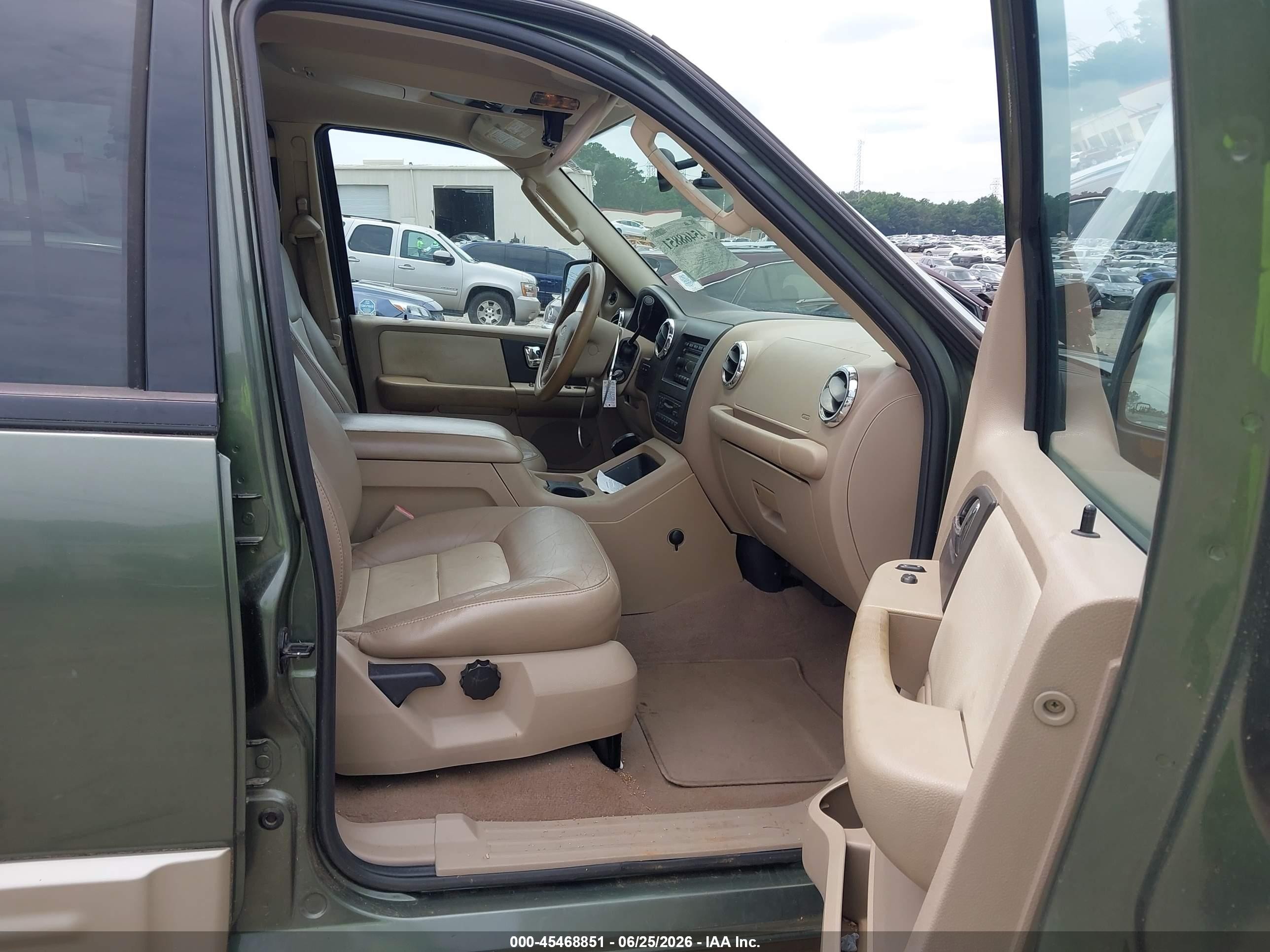 2005 Ford Expedition Eddie Bauer/king Ranch Green vin: 1FMPU17535LA88506