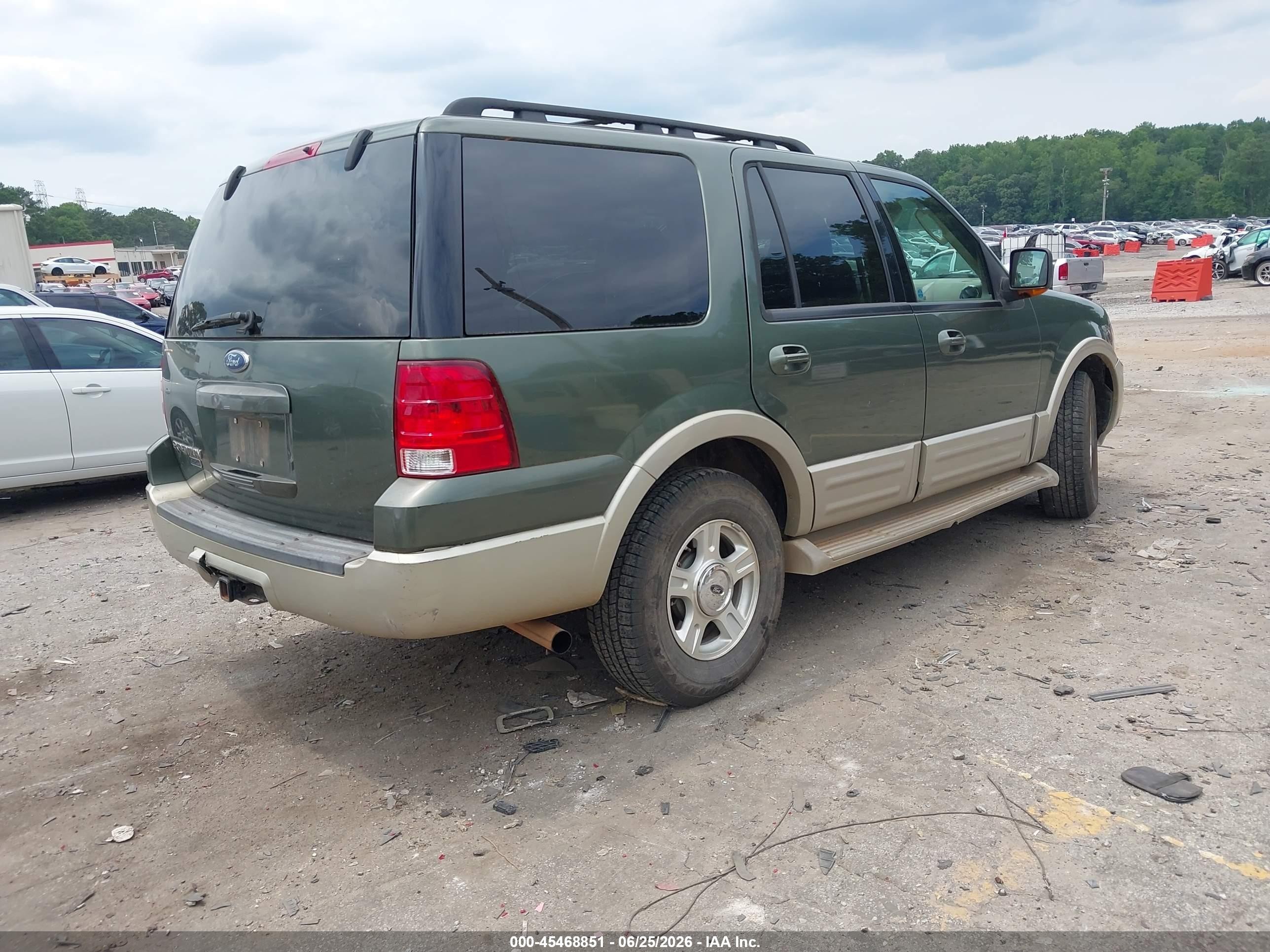 2005 Ford Expedition Eddie Bauer/king Ranch Green vin: 1FMPU17535LA88506