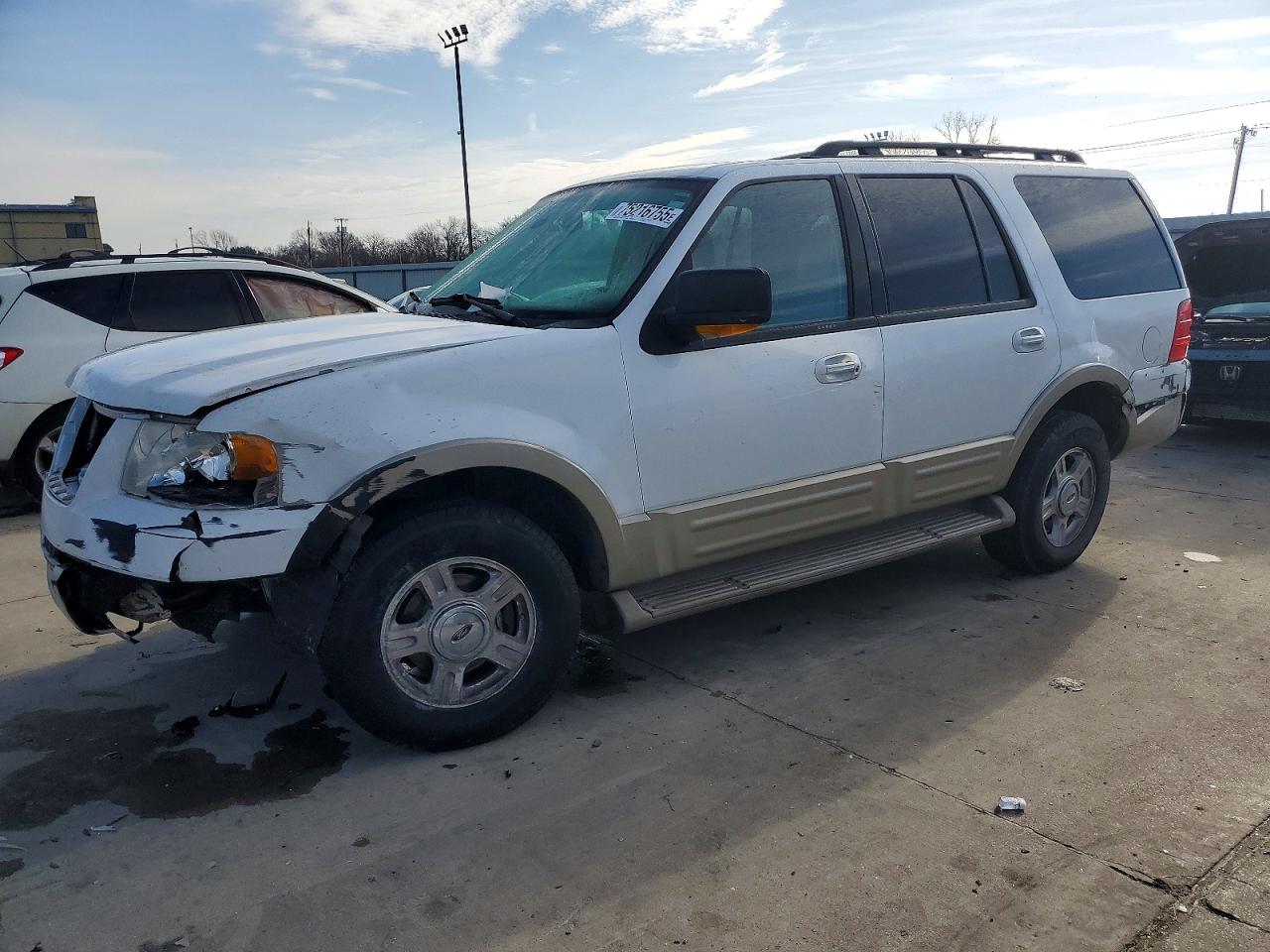 2006 Ford Expedition Eddie Bauer Белый vin: 1FMPU17536LA87762
