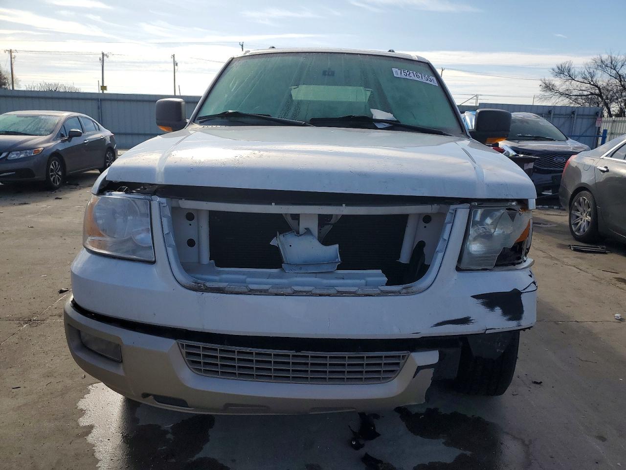 2006 Ford Expedition Eddie Bauer Белый vin: 1FMPU17536LA87762