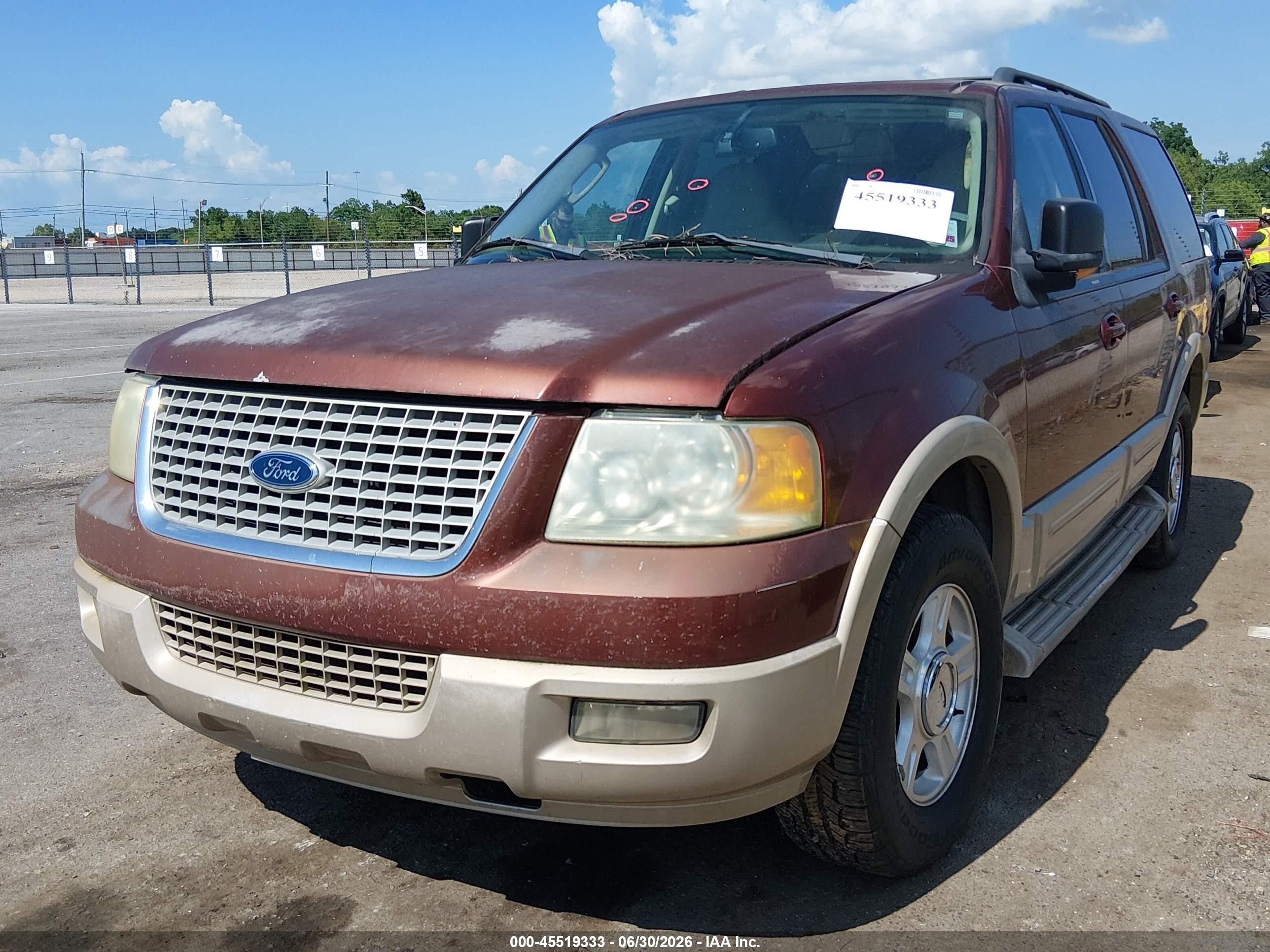2006 Ford Expedition Eddie Bauer/king Ranch Maroon vin: 1FMPU17536LA89639