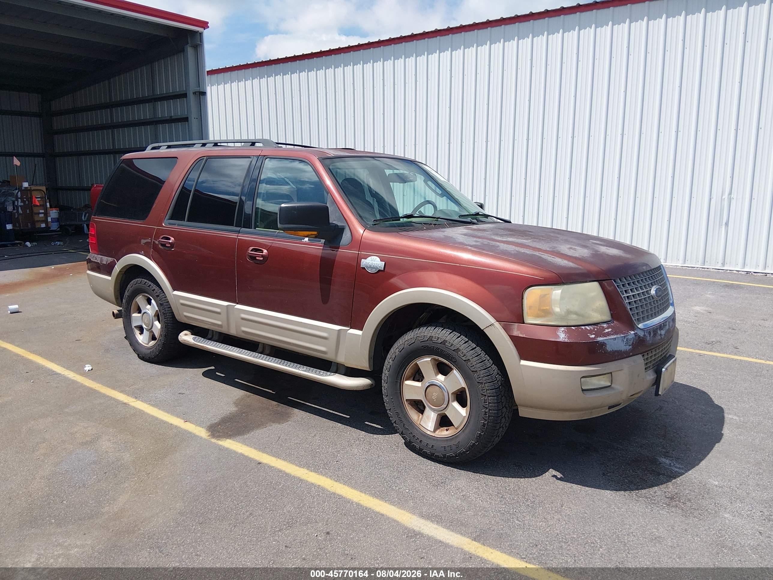 2006 Ford Expedition Eddie Bauer/king Ranch Коричневый vin: 1FMPU17556LA96494