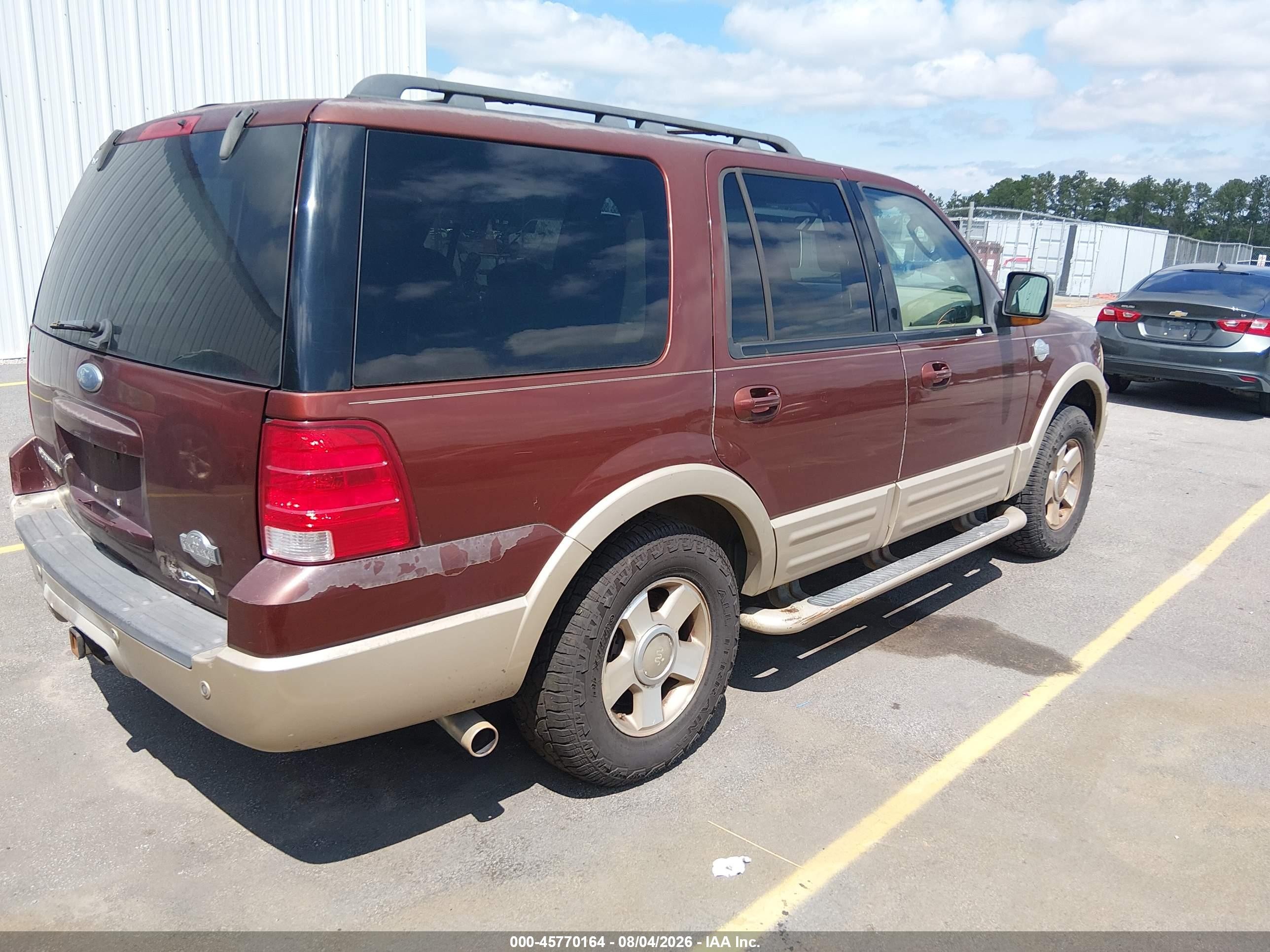 2006 Ford Expedition Eddie Bauer/king Ranch Коричневый vin: 1FMPU17556LA96494