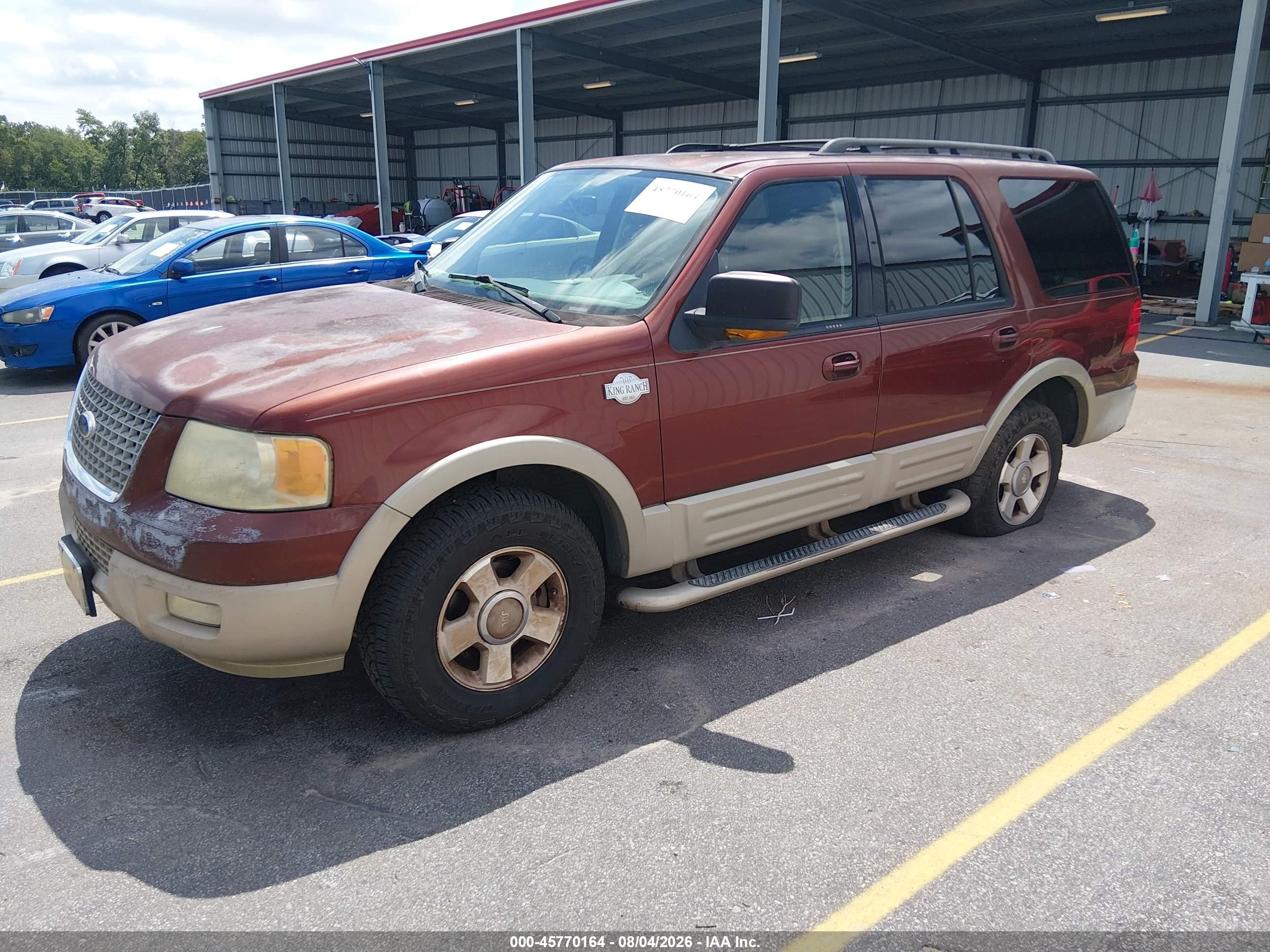 2006 Ford Expedition Eddie Bauer/king Ranch Коричневый vin: 1FMPU17556LA96494