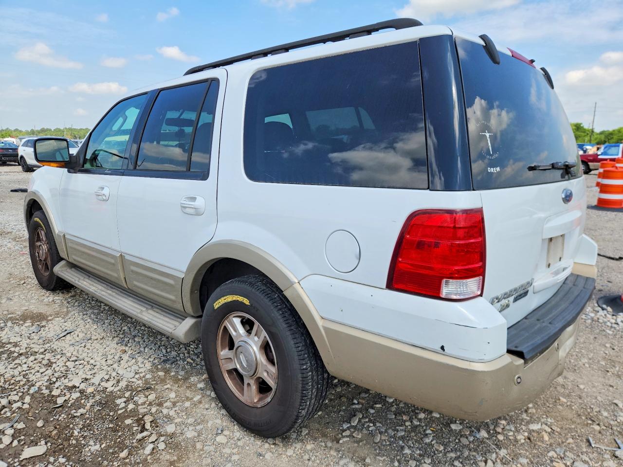2006 Ford Expedition Eddie Bauer White vin: 1FMPU17556LB00222
