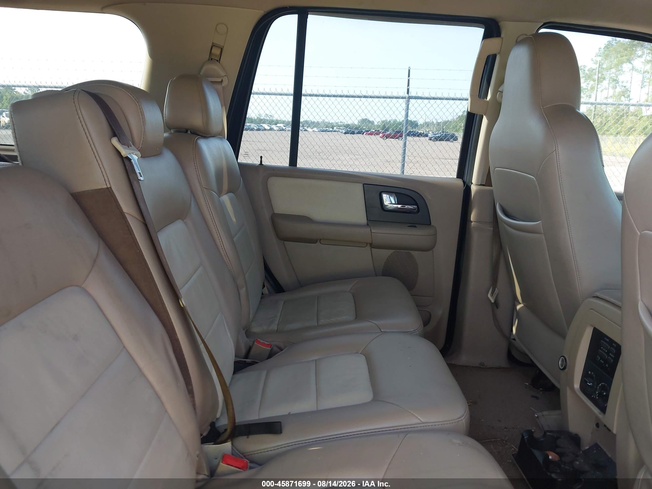 2006 Ford Expedition Eddie Bauer/king Ranch Blue vin: 1FMPU17566LA05264