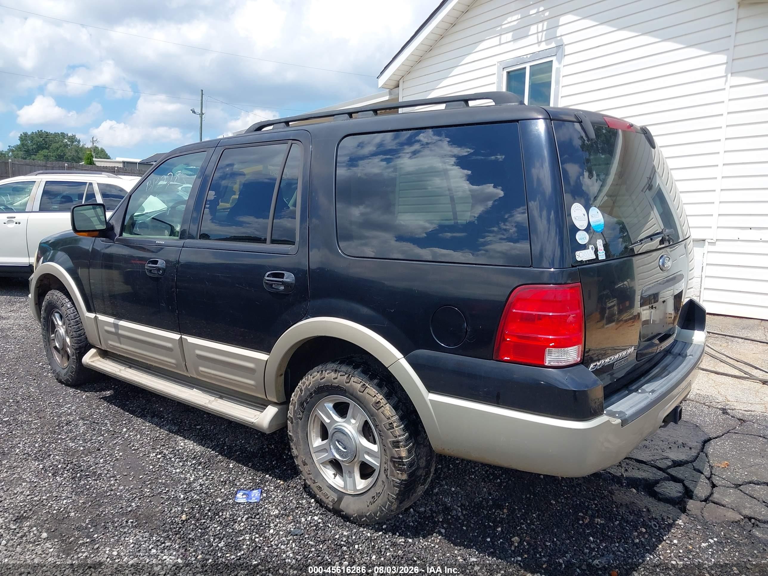 2005 Ford Expedition Eddie Bauer/king Ranch Black vin: 1FMPU17575LB13228