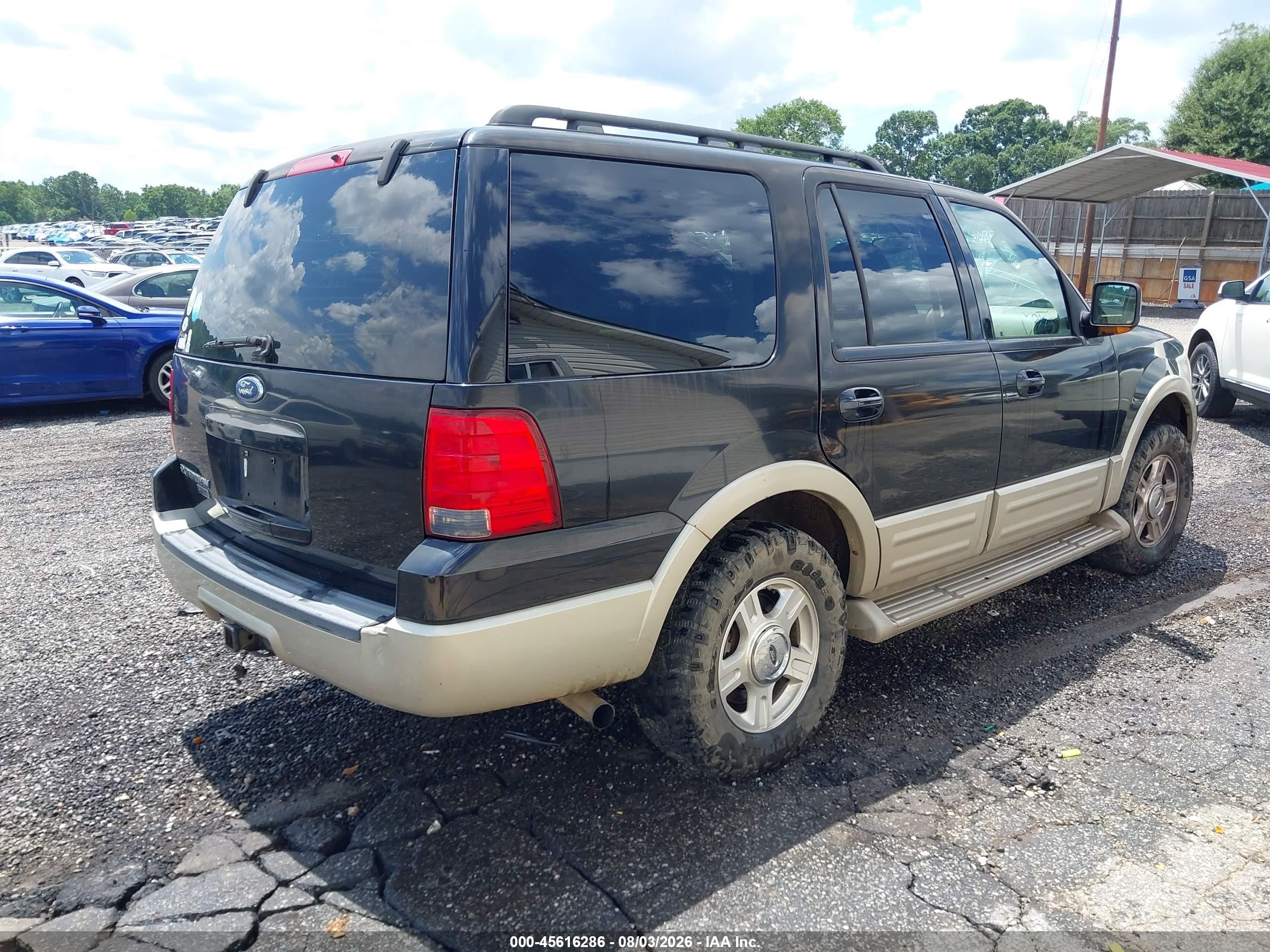 2005 Ford Expedition Eddie Bauer/king Ranch Black vin: 1FMPU17575LB13228