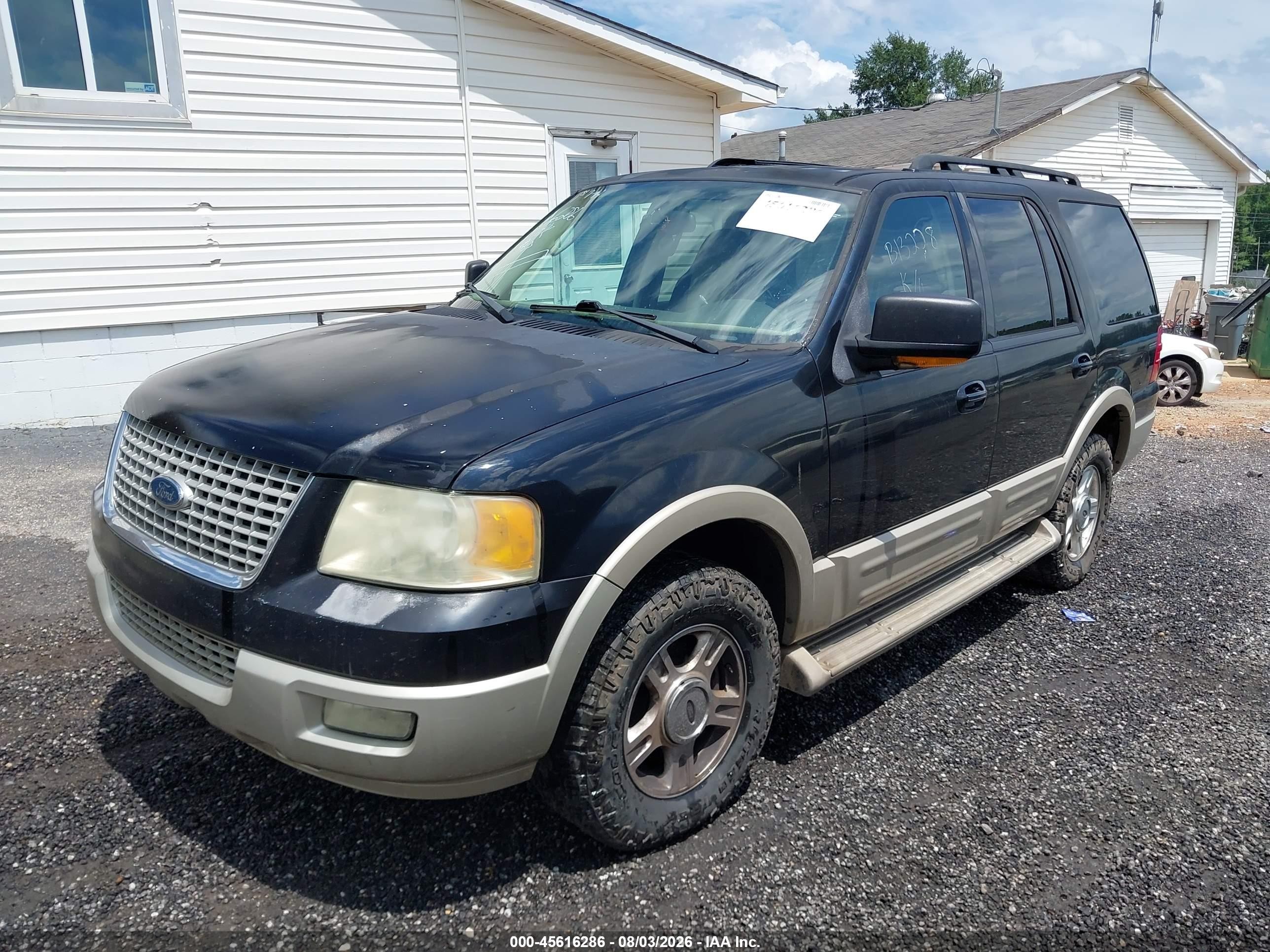 2005 Ford Expedition Eddie Bauer/king Ranch Black vin: 1FMPU17575LB13228