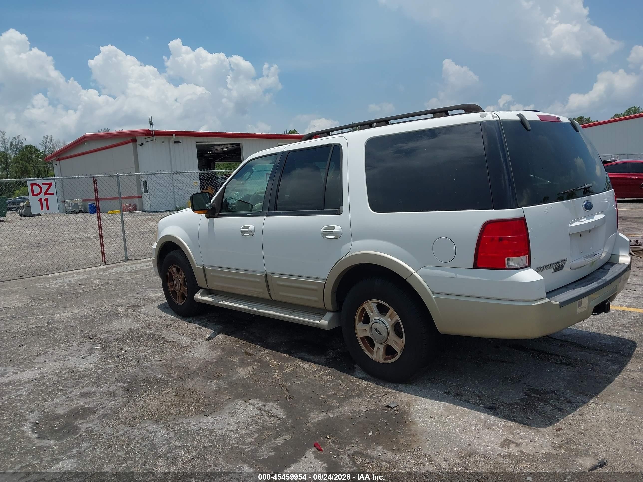 2006 Ford Expedition Eddie Bauer/king Ranch White vin: 1FMPU17576LA09470