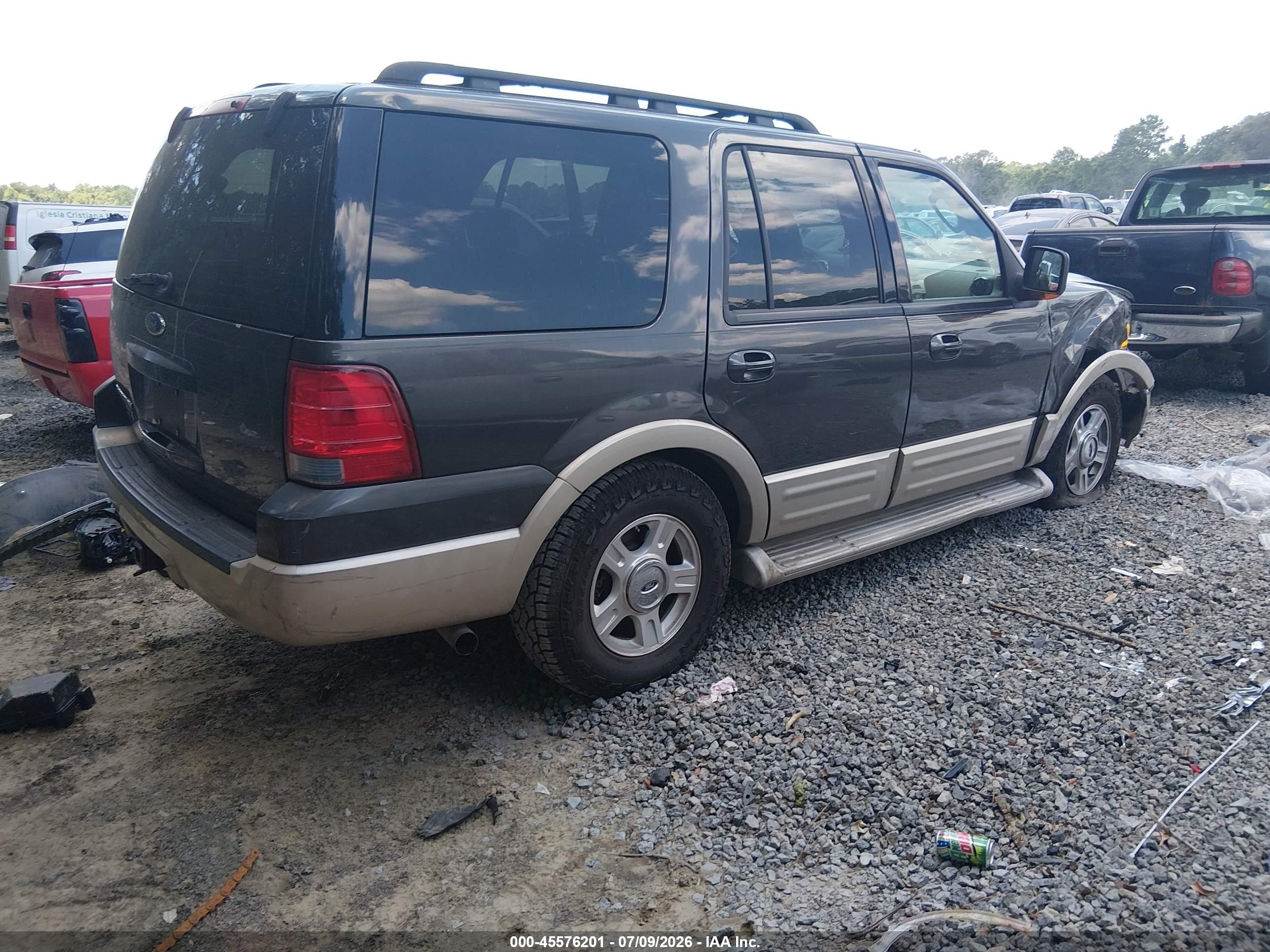 2006 Ford Expedition Eddie Bauer/king Ranch Brown vin: 1FMPU17576LA29119