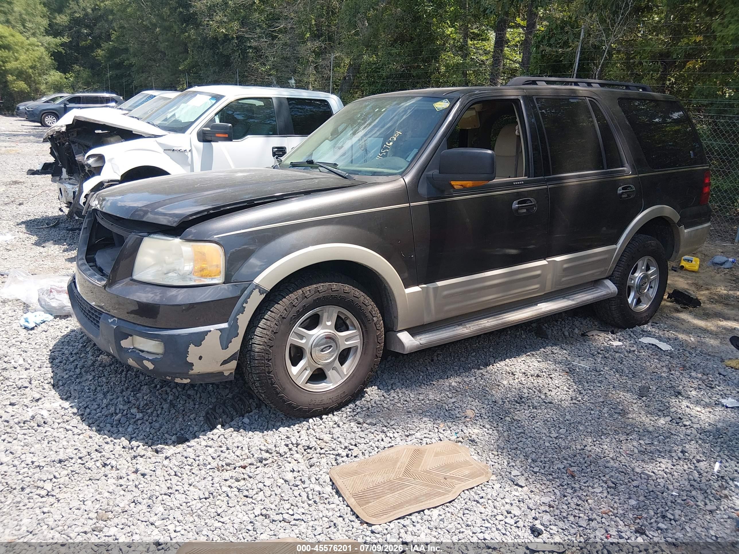 2006 Ford Expedition Eddie Bauer/king Ranch Brown vin: 1FMPU17576LA29119