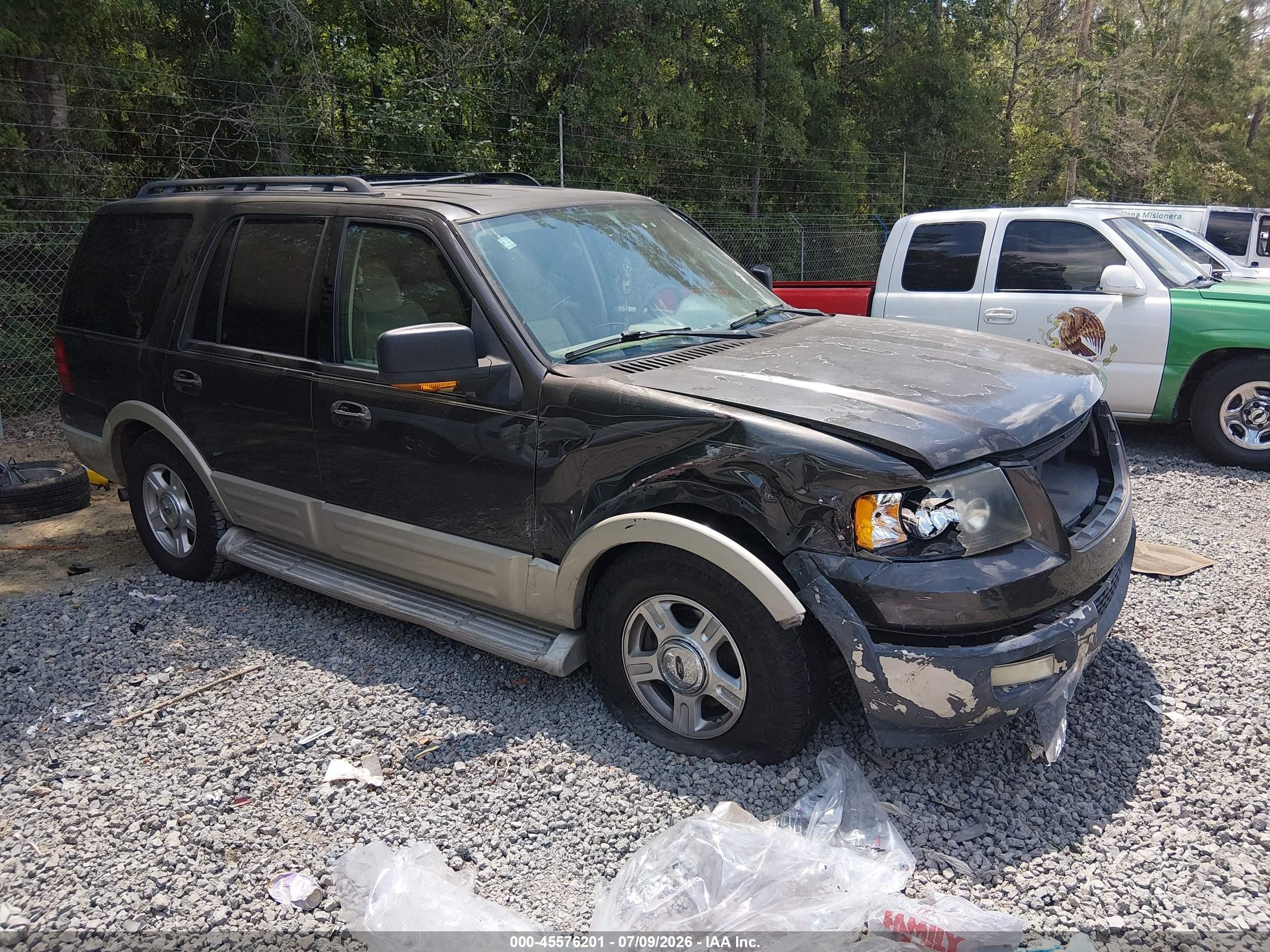 2006 Ford Expedition Eddie Bauer/king Ranch Brown vin: 1FMPU17576LA29119