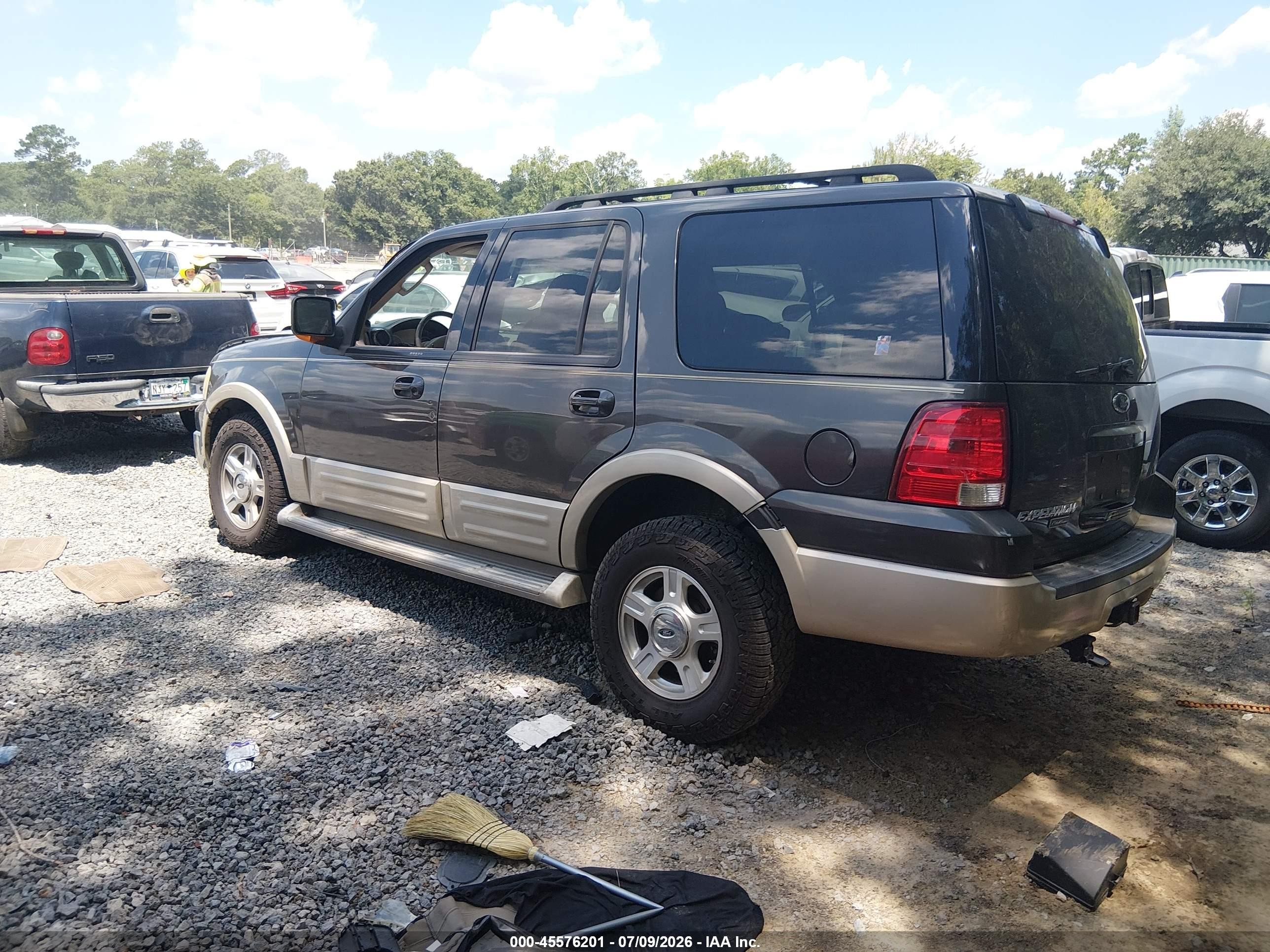 2006 Ford Expedition Eddie Bauer/king Ranch Brown vin: 1FMPU17576LA29119