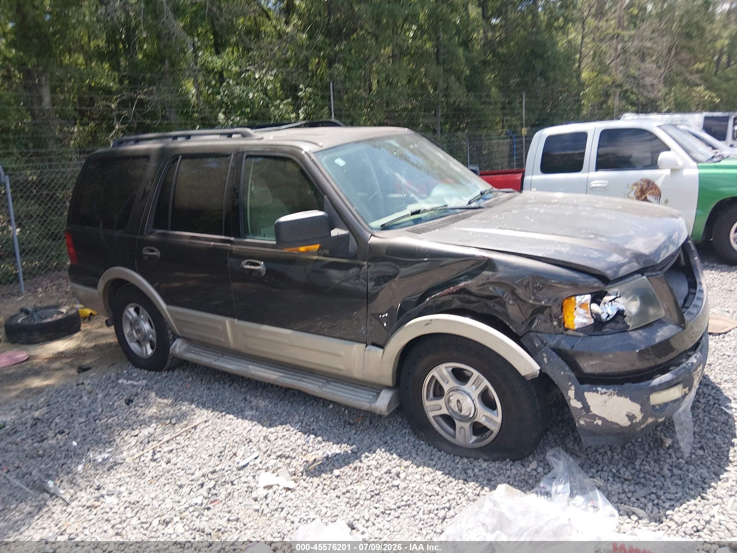 2006 Ford Expedition Eddie Bauer/king Ranch Brown vin: 1FMPU17576LA29119