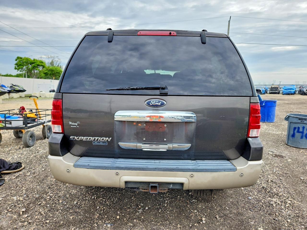 2006 Ford Expedition Eddie Bauer Brown vin: 1FMPU17596LA57018