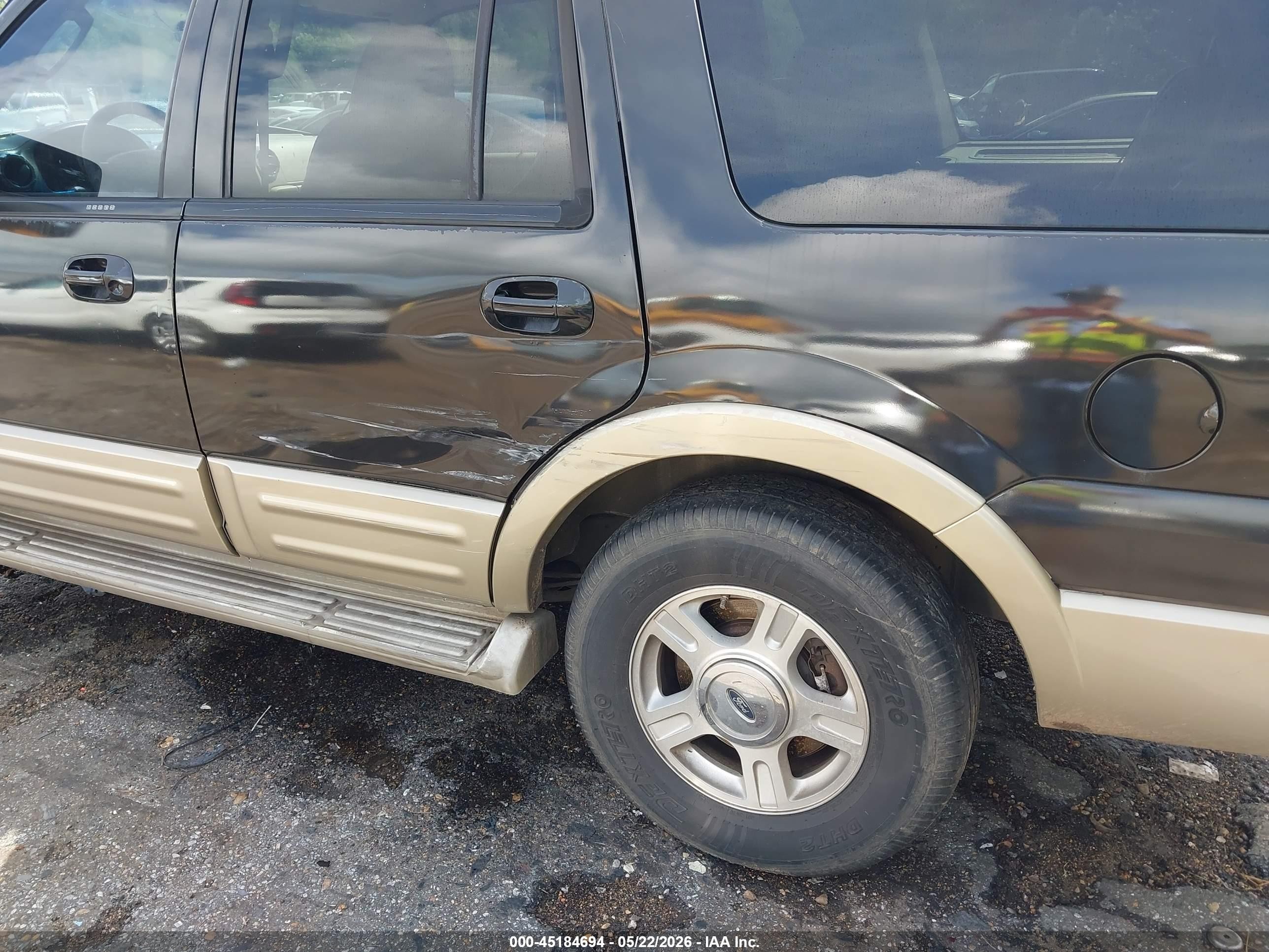 2005 Ford Expedition Eddie Bauer/king Ranch Black vin: 1FMPU175X5LA13981