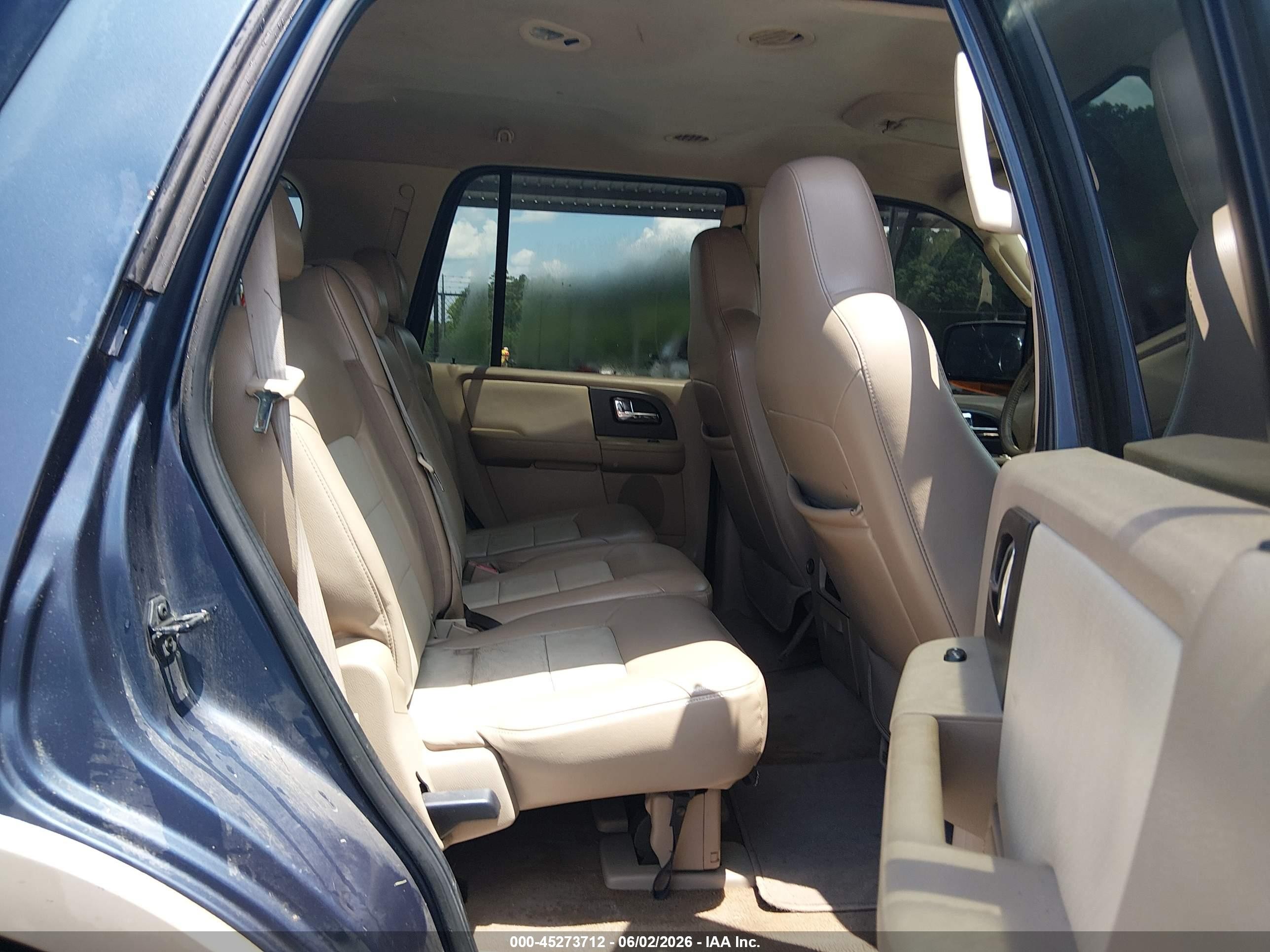 2005 Ford Expedition Eddie Bauer/king Ranch Blue vin: 1FMPU175X5LA83397