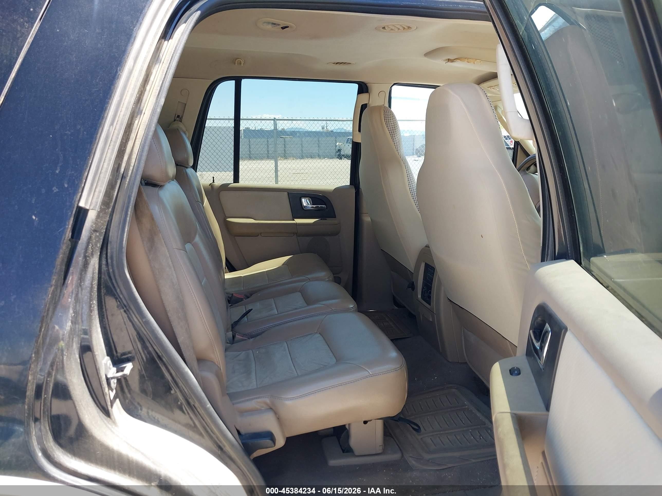 2005 Ford Expedition Eddie Bauer/king Ranch Black vin: 1FMPU175X5LB03731