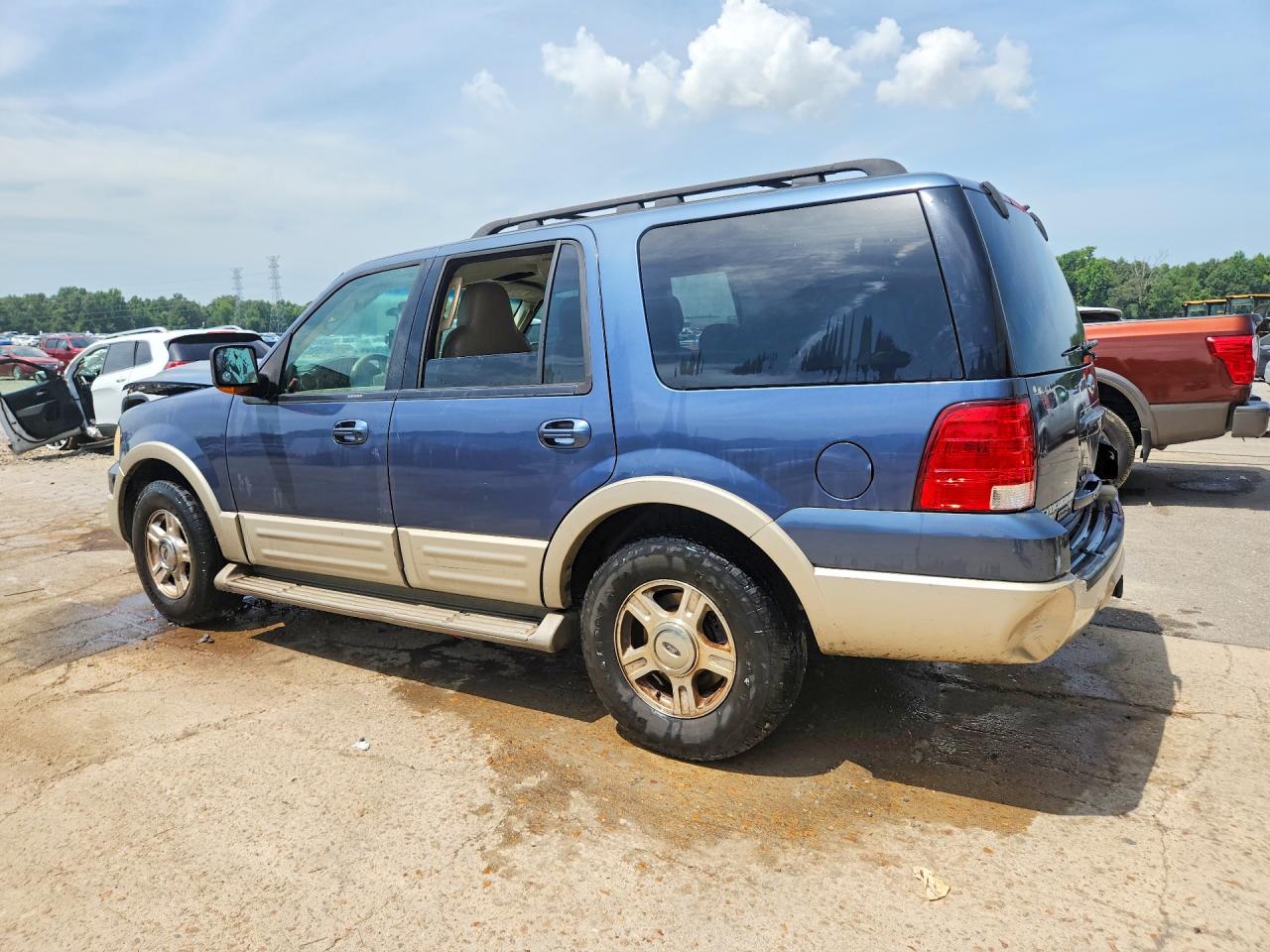 2006 Ford Expedition Eddie Bauer Blue vin: 1FMPU175X6LA94059