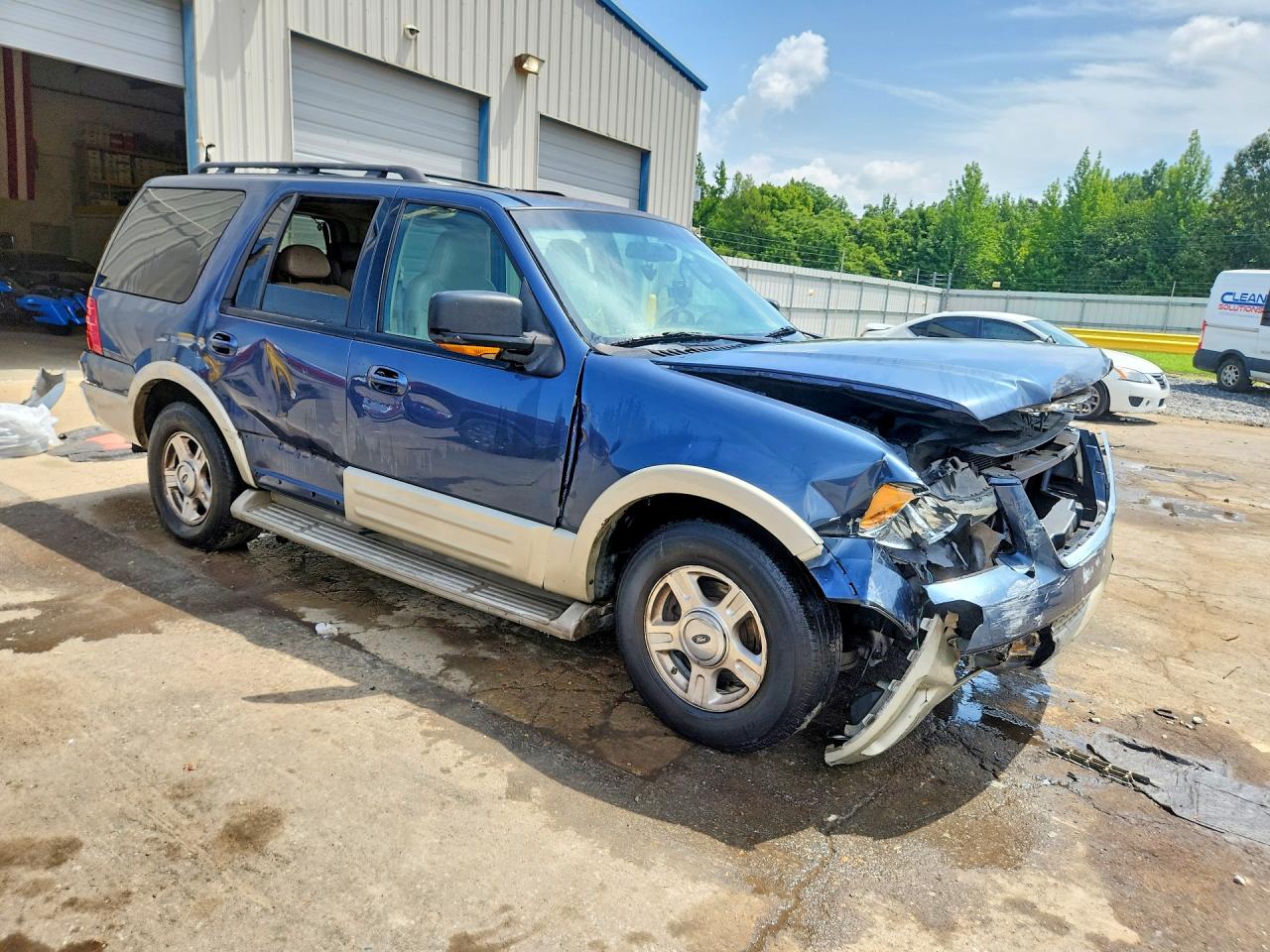 2006 Ford Expedition Eddie Bauer Blue vin: 1FMPU175X6LA94059