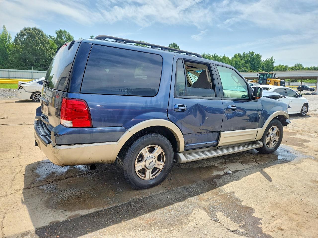 2006 Ford Expedition Eddie Bauer Blue vin: 1FMPU175X6LA94059