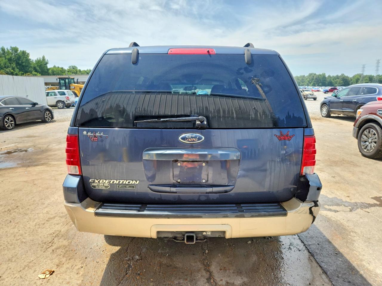 2006 Ford Expedition Eddie Bauer Blue vin: 1FMPU175X6LA94059