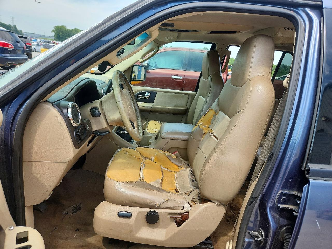 2006 Ford Expedition Eddie Bauer Blue vin: 1FMPU175X6LA94059