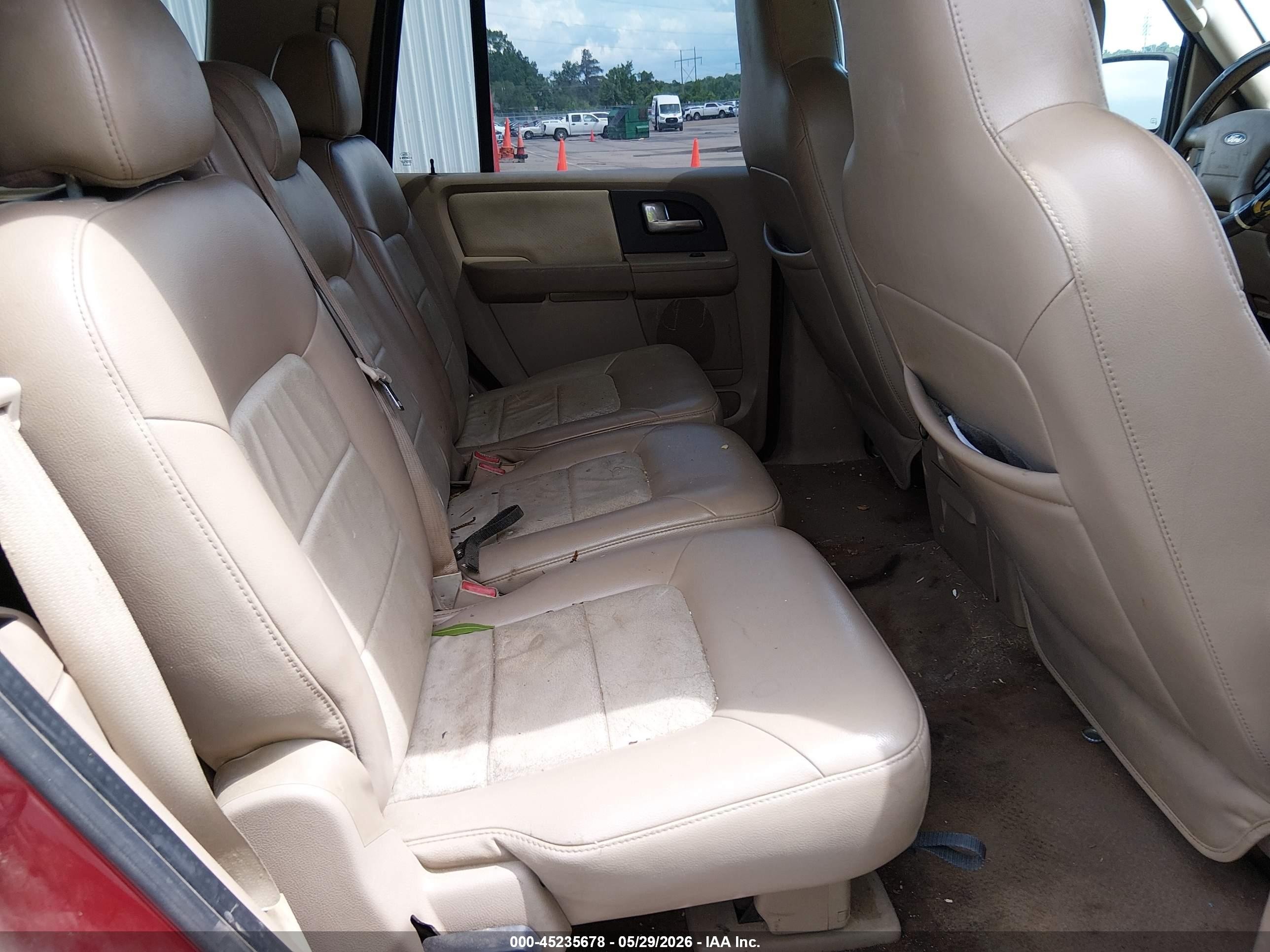 2004 Ford Expedition Eddie Bauer Красный vin: 1FMPU17L34LB68322