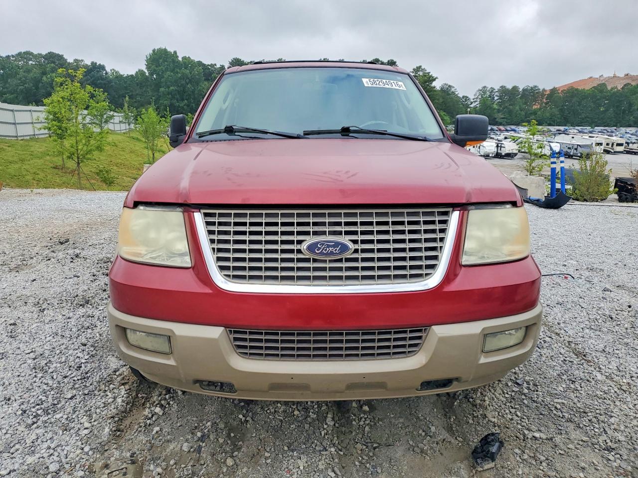 2004 Ford Expedition Eddie Bauer Red vin: 1FMPU17L44LB32851