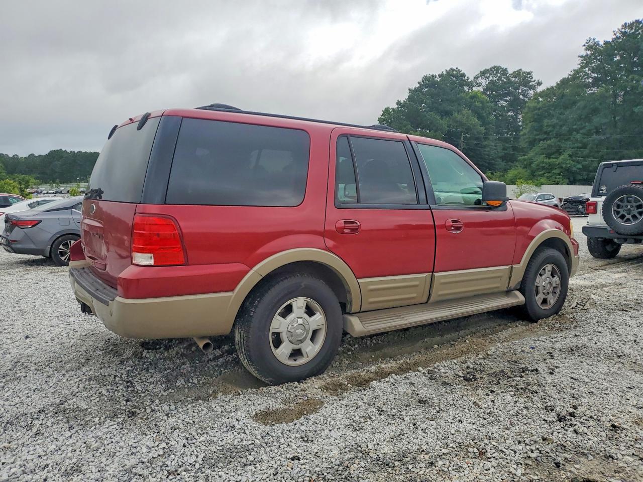 2004 Ford Expedition Eddie Bauer Red vin: 1FMPU17L44LB32851