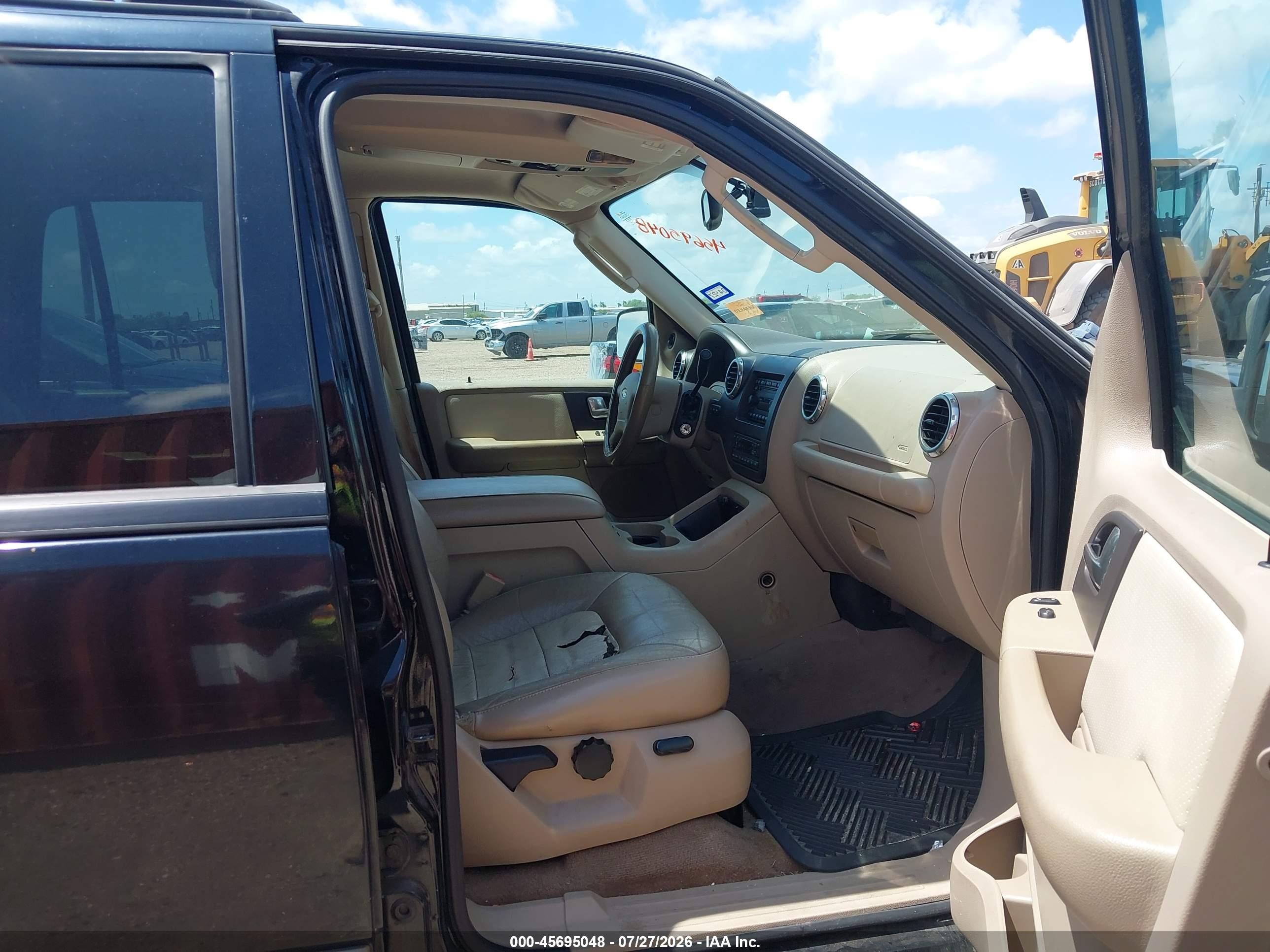 2004 Ford Expedition Eddie Bauer Black vin: 1FMPU17L44LB77742