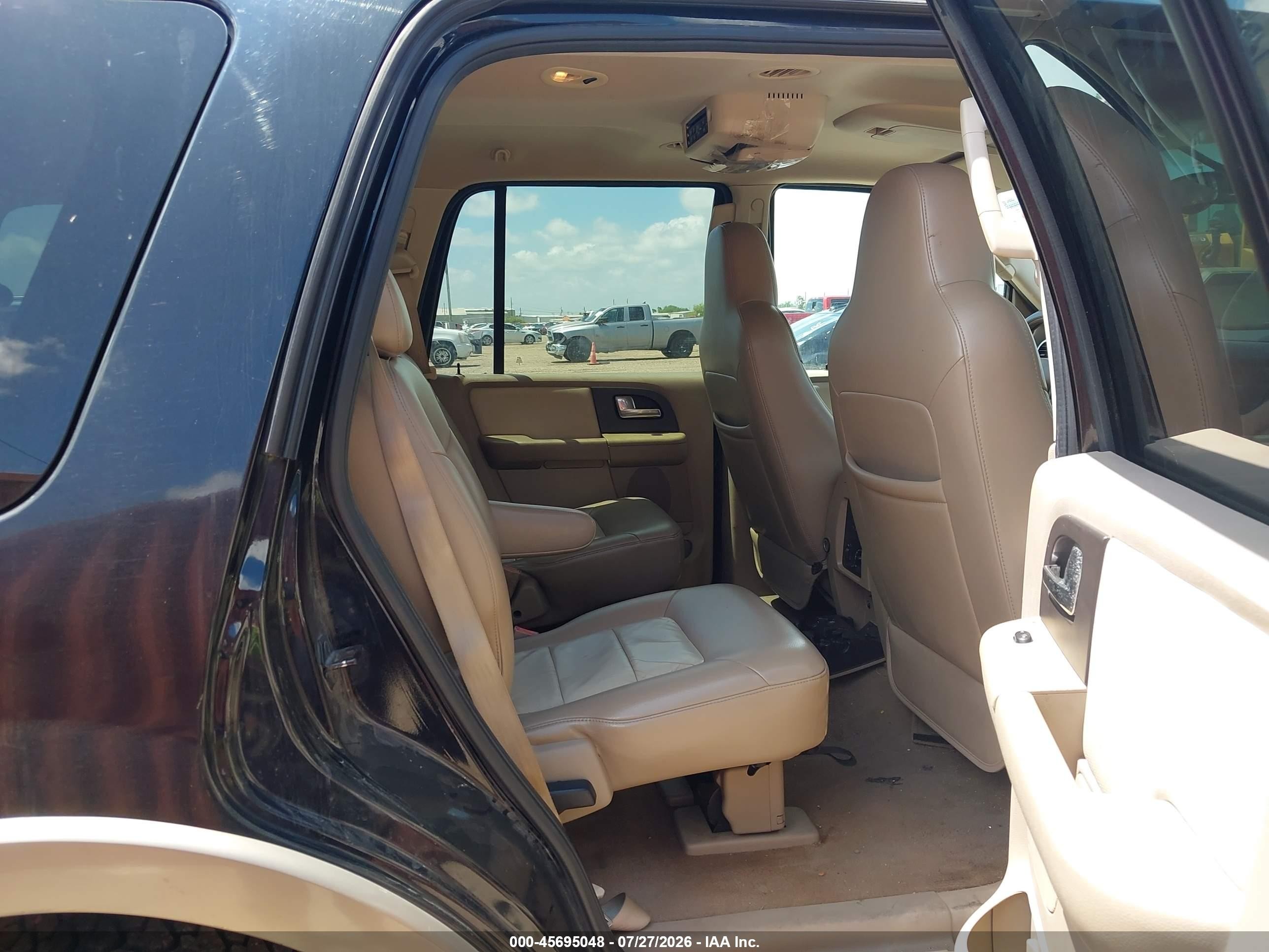 2004 Ford Expedition Eddie Bauer Black vin: 1FMPU17L44LB77742
