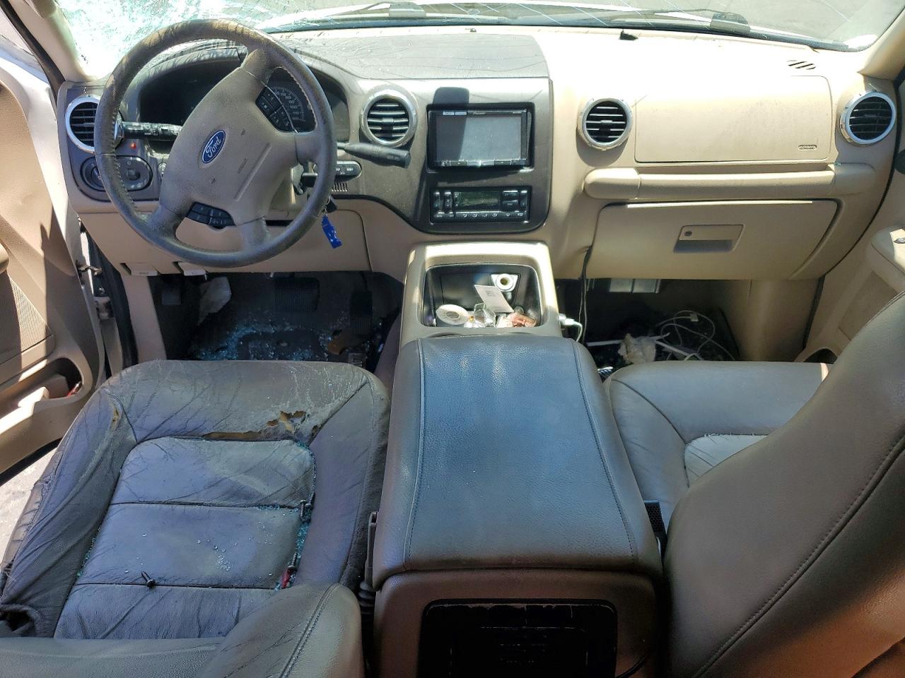 2004 Ford Expedition Eddie Bauer White vin: 1FMPU17L54LA97432