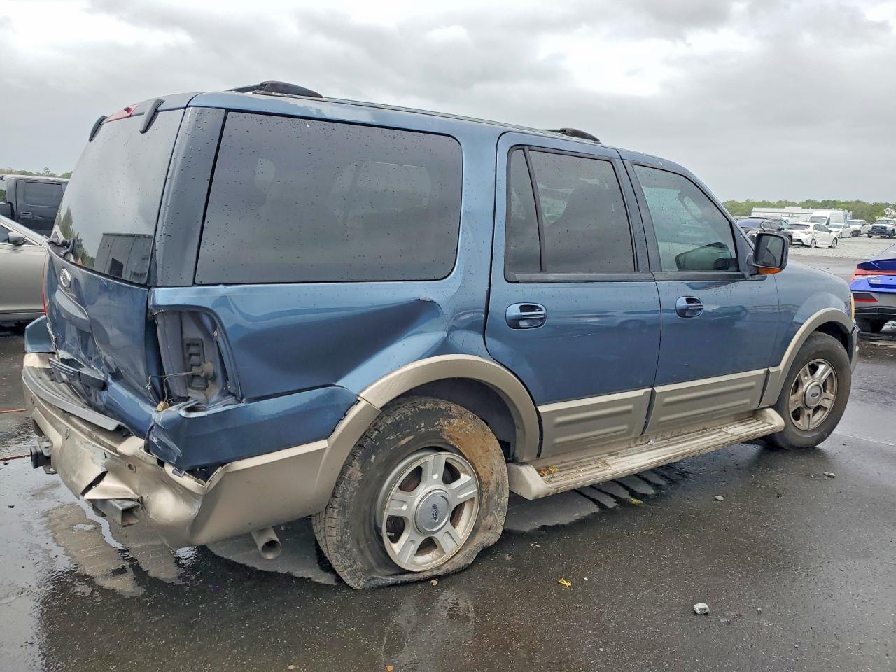 2004 Ford Expedition Eddie Bauer Blue vin: 1FMPU17L64LA90411