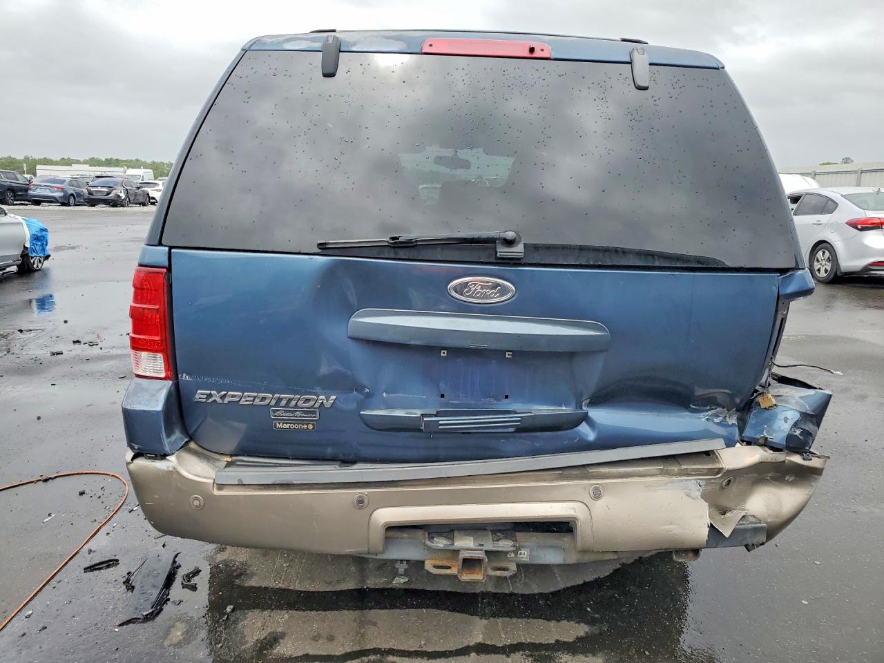 2004 Ford Expedition Eddie Bauer Blue vin: 1FMPU17L64LA90411