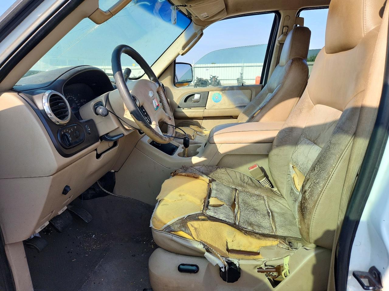 2003 Ford Expedition Eddie Bauer White vin: 1FMPU17L73LC56756