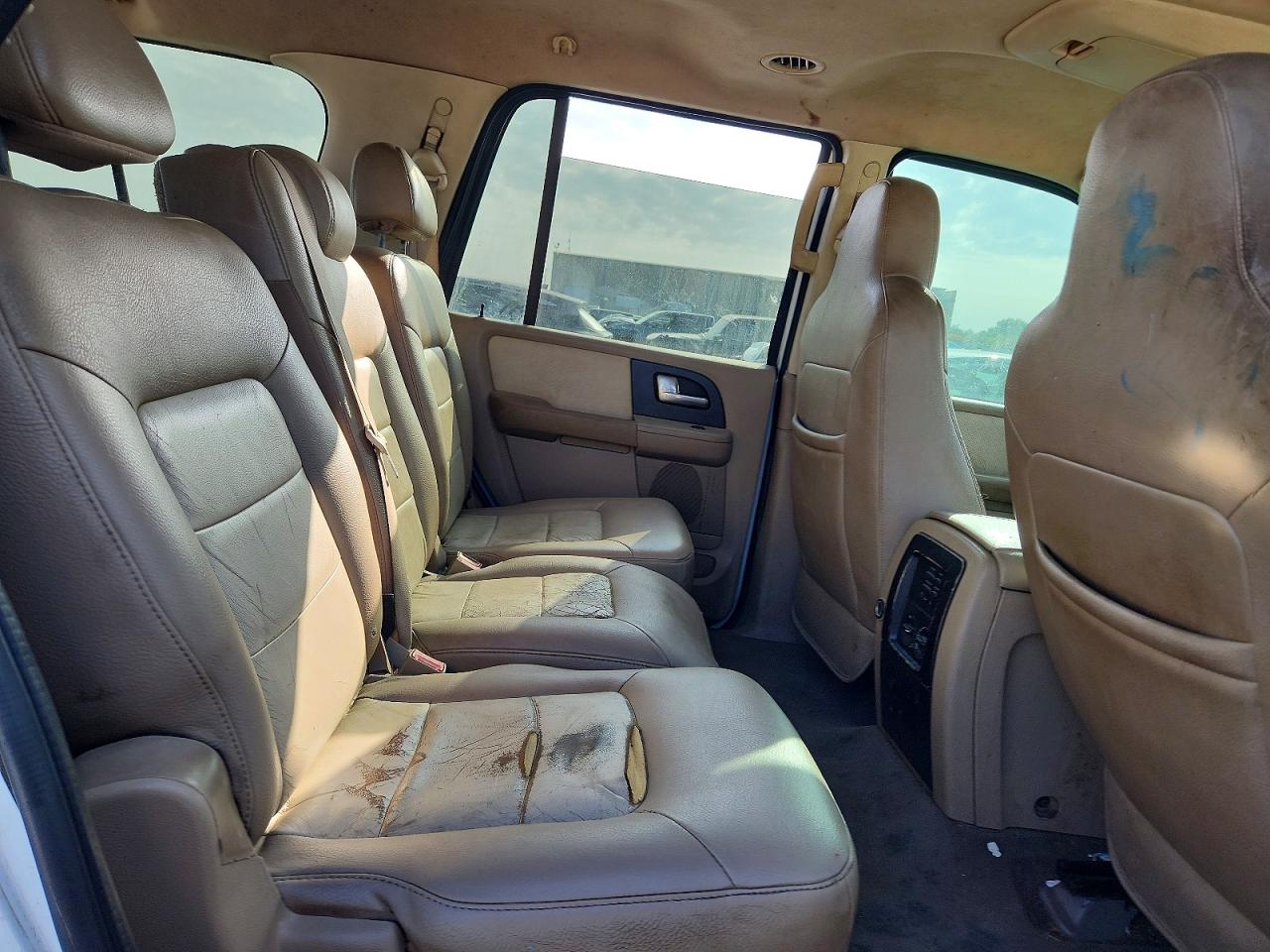 2003 Ford Expedition Eddie Bauer White vin: 1FMPU17L73LC56756