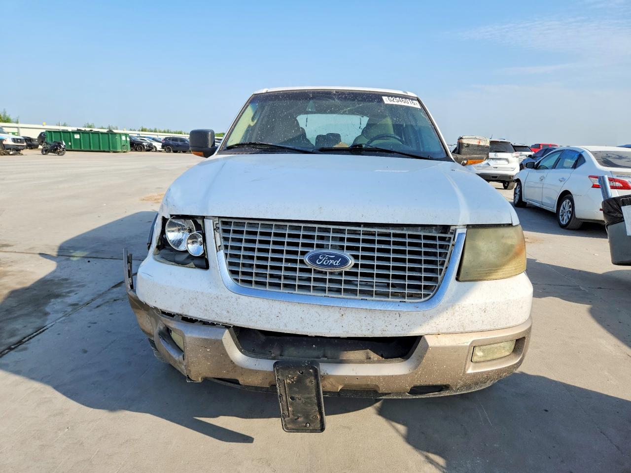 2003 Ford Expedition Eddie Bauer White vin: 1FMPU17L73LC56756
