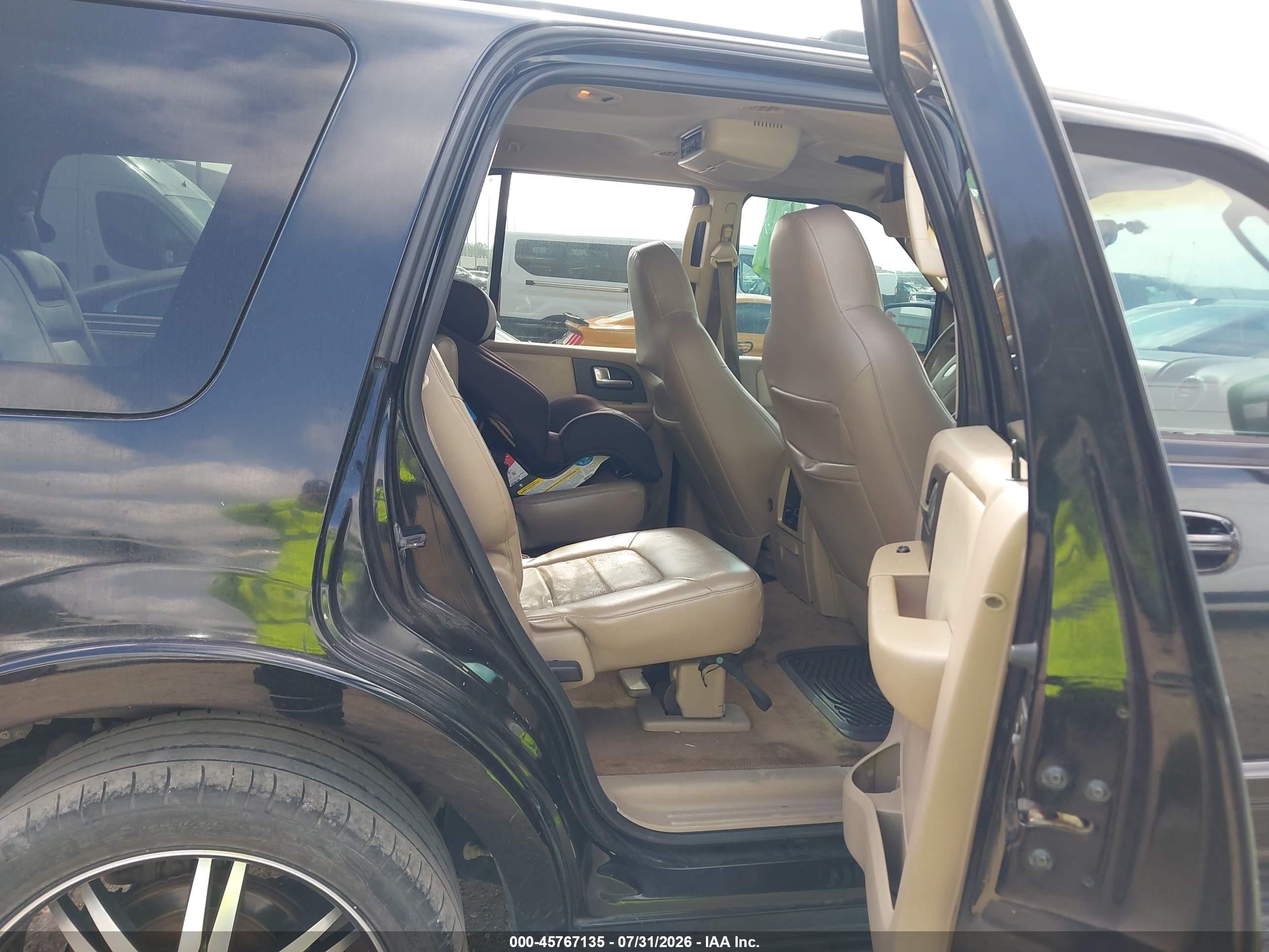 2004 Ford Expedition Eddie Bauer Black vin: 1FMPU17L74LB67805