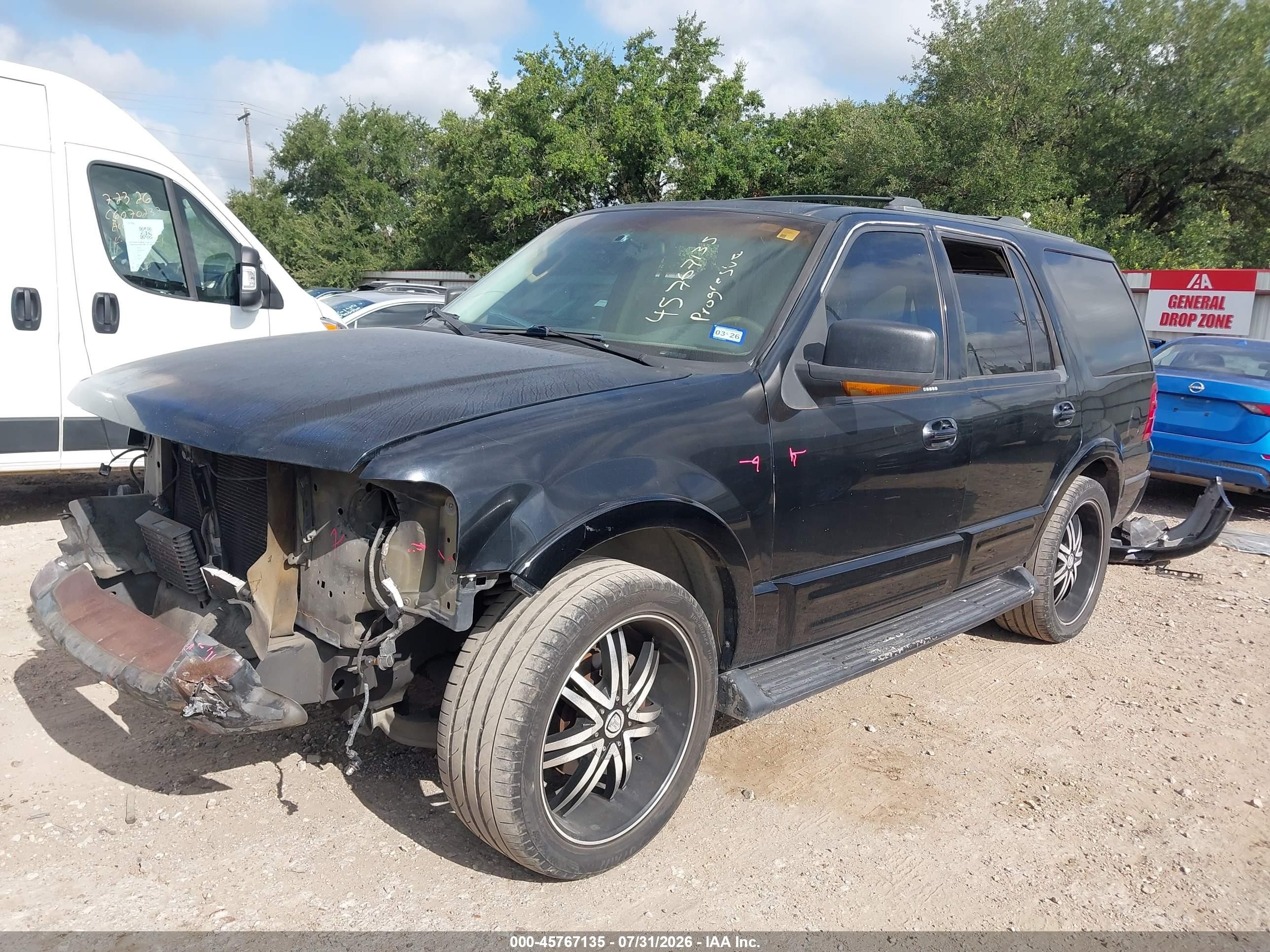 2004 Ford Expedition Eddie Bauer Black vin: 1FMPU17L74LB67805
