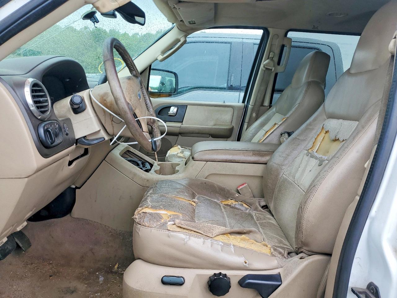 2004 Ford Expedition Eddie Bauer White vin: 1FMPU17L94LB09744