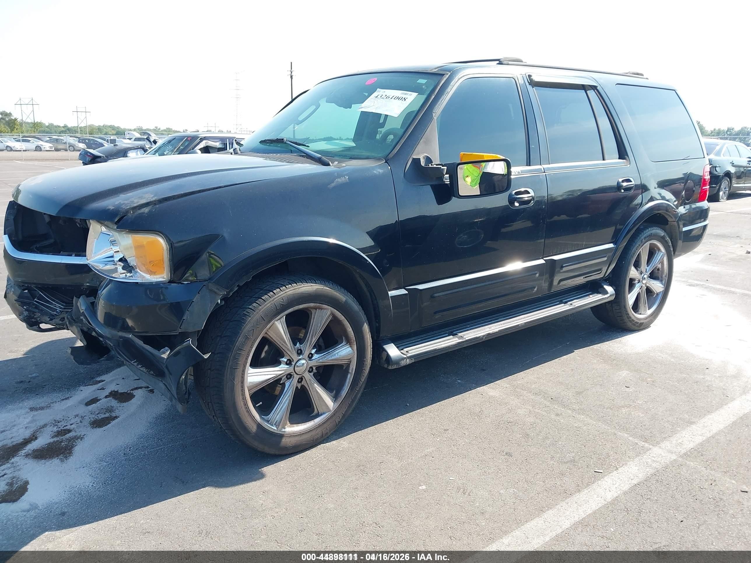 2003 Ford Expedition Eddie Bauer Black vin: 1FMPU17LX3LB71698