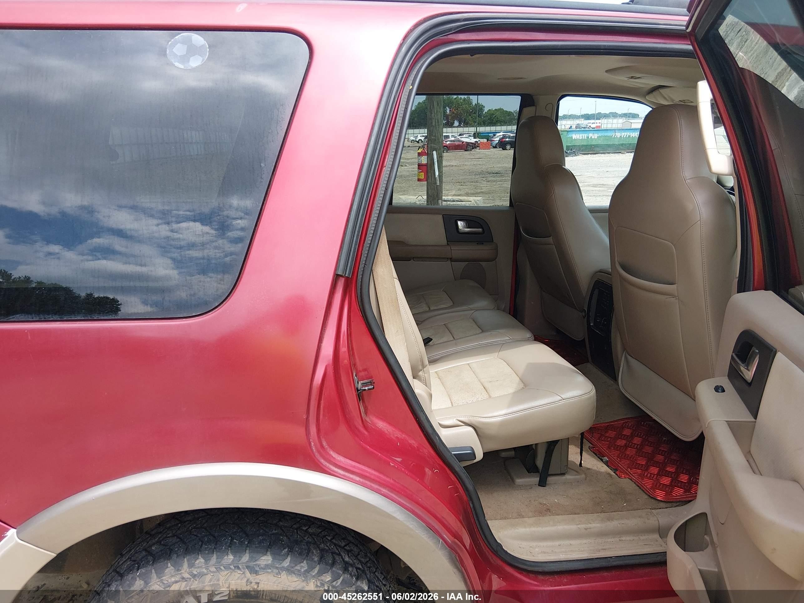 2004 Ford Expedition Eddie Bauer Burgundy vin: 1FMPU17LX4LB41151