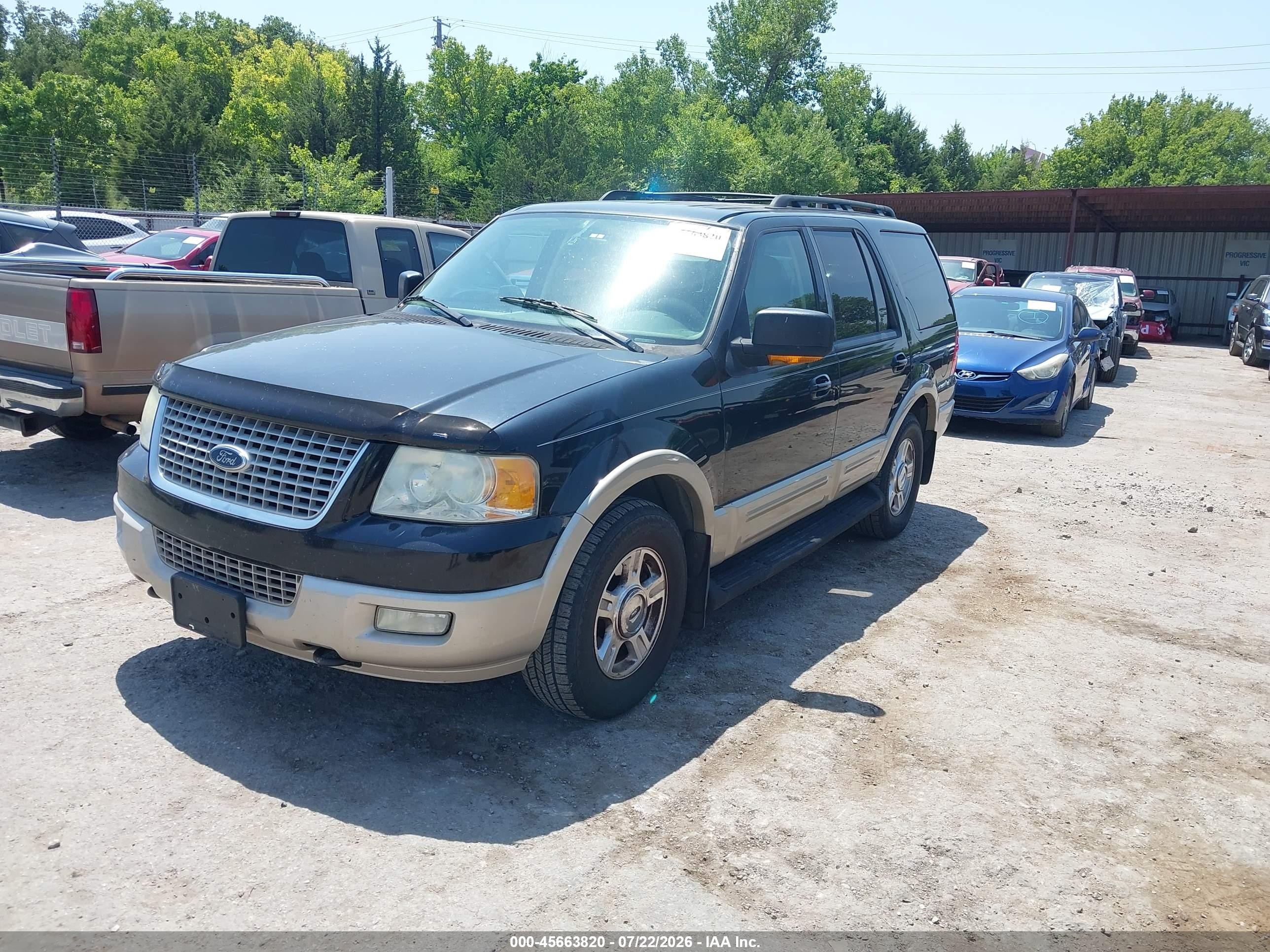 2005 Ford Expedition Eddie Bauer/king Ranch Tan vin: 1FMPU18545LA69476